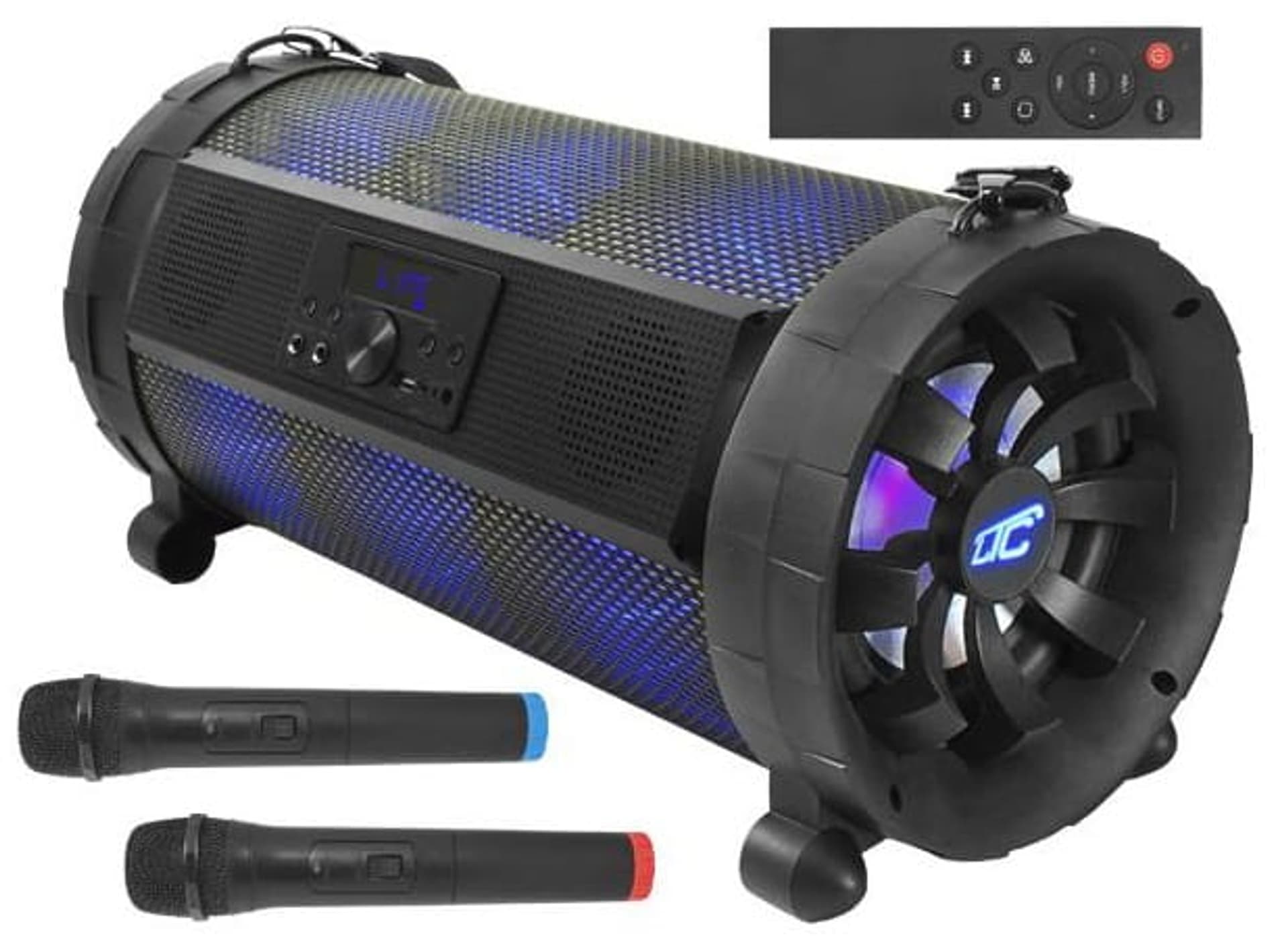 

Kombajn Audio LTC Rock PA300 BT, SD, USB, FM, REC, MIC, RGB