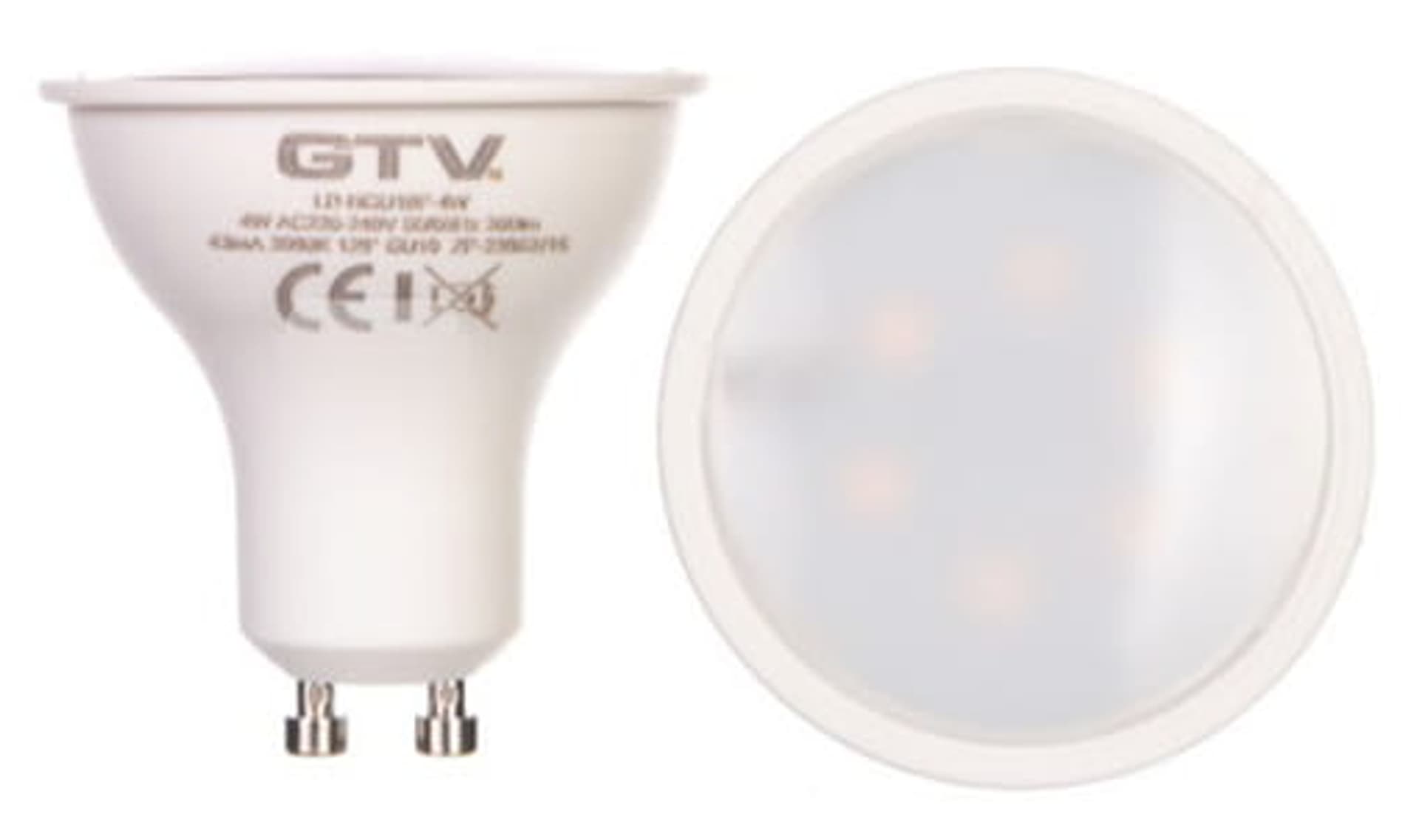

Żarówka GU10 4W SMD2835 GTV LD-NGU10P-4W