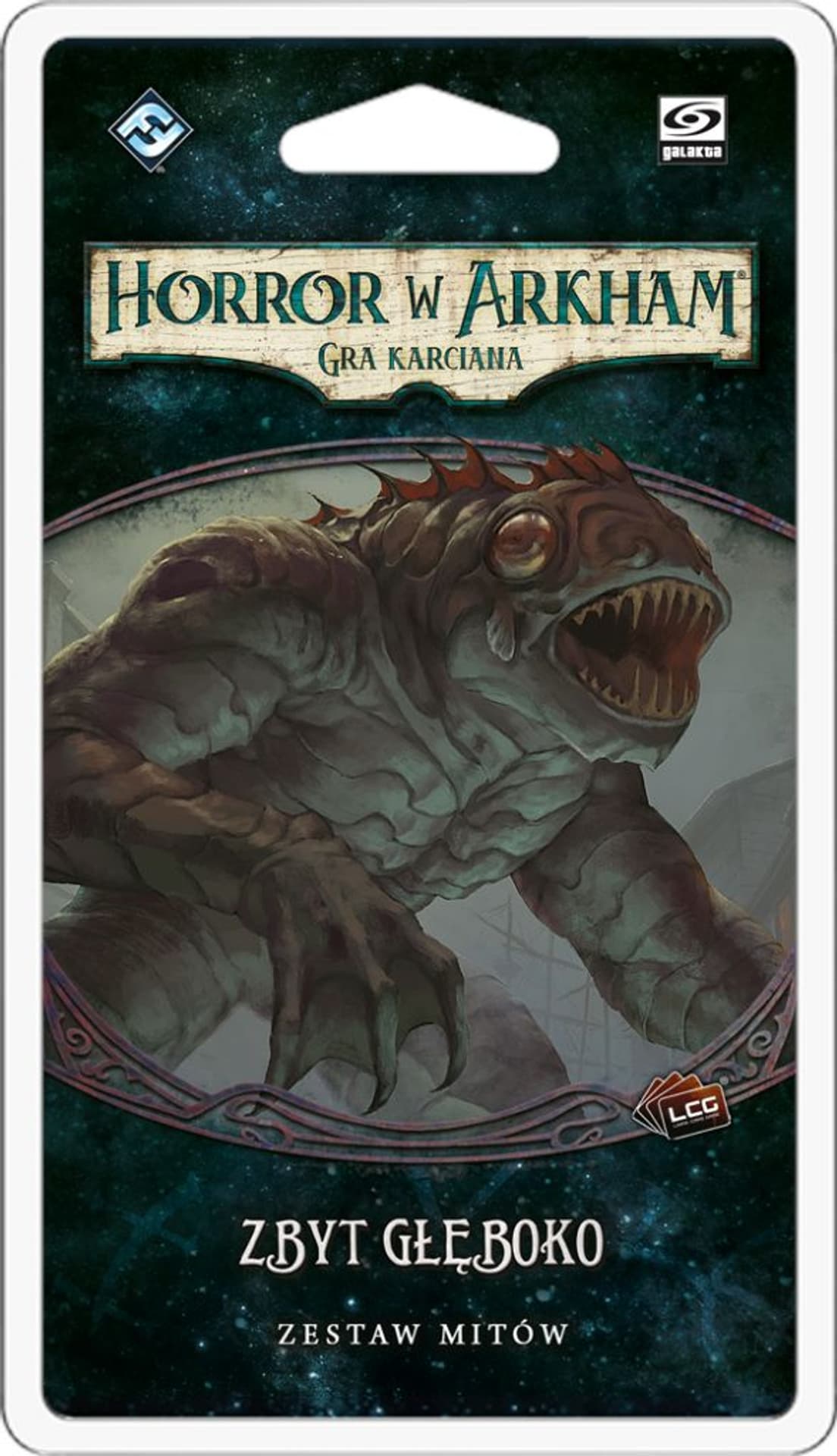 

HORROR W ARKHAM LCG (ZMOWA NAD INNSMOUTH) - mit ZBYT GŁĘBOKO, Zmowa nad innsmouth) - mit zbyt głębok