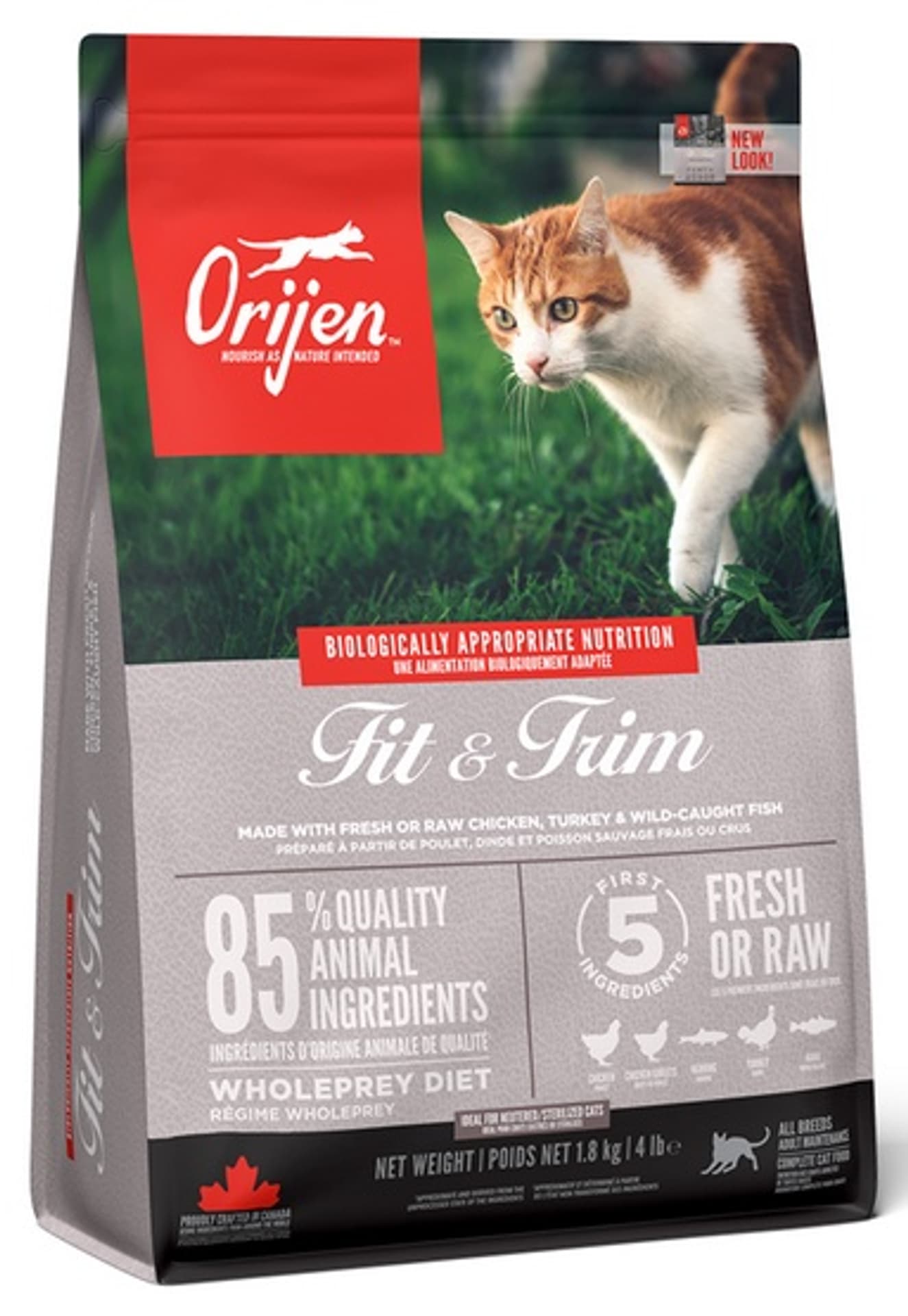 

Orijen Cat Fit & Trim 1,8kg