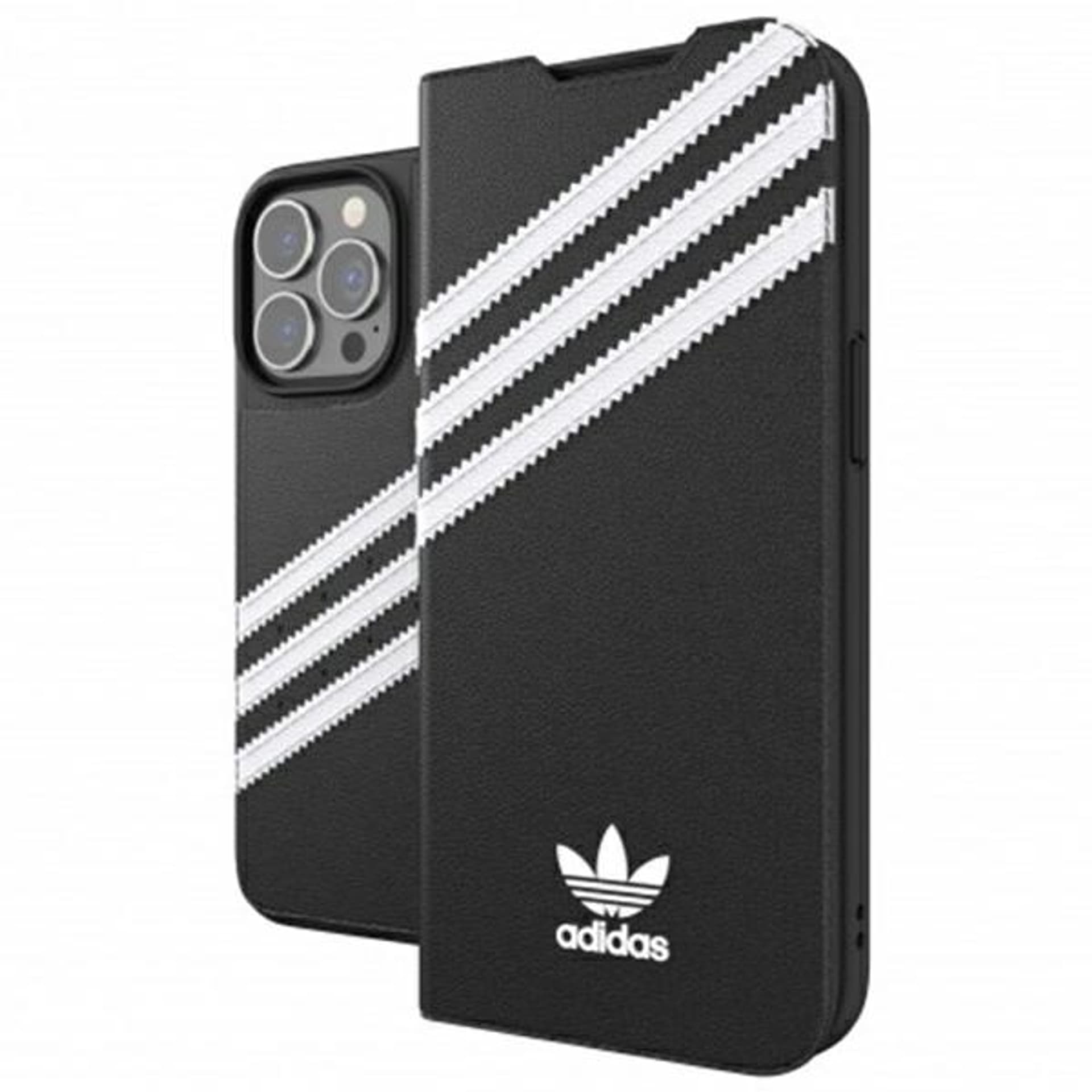 

Adidas OR Booklet Case PU iPhone 13 Pro / 13 6,1" czarno biały/black white 47112