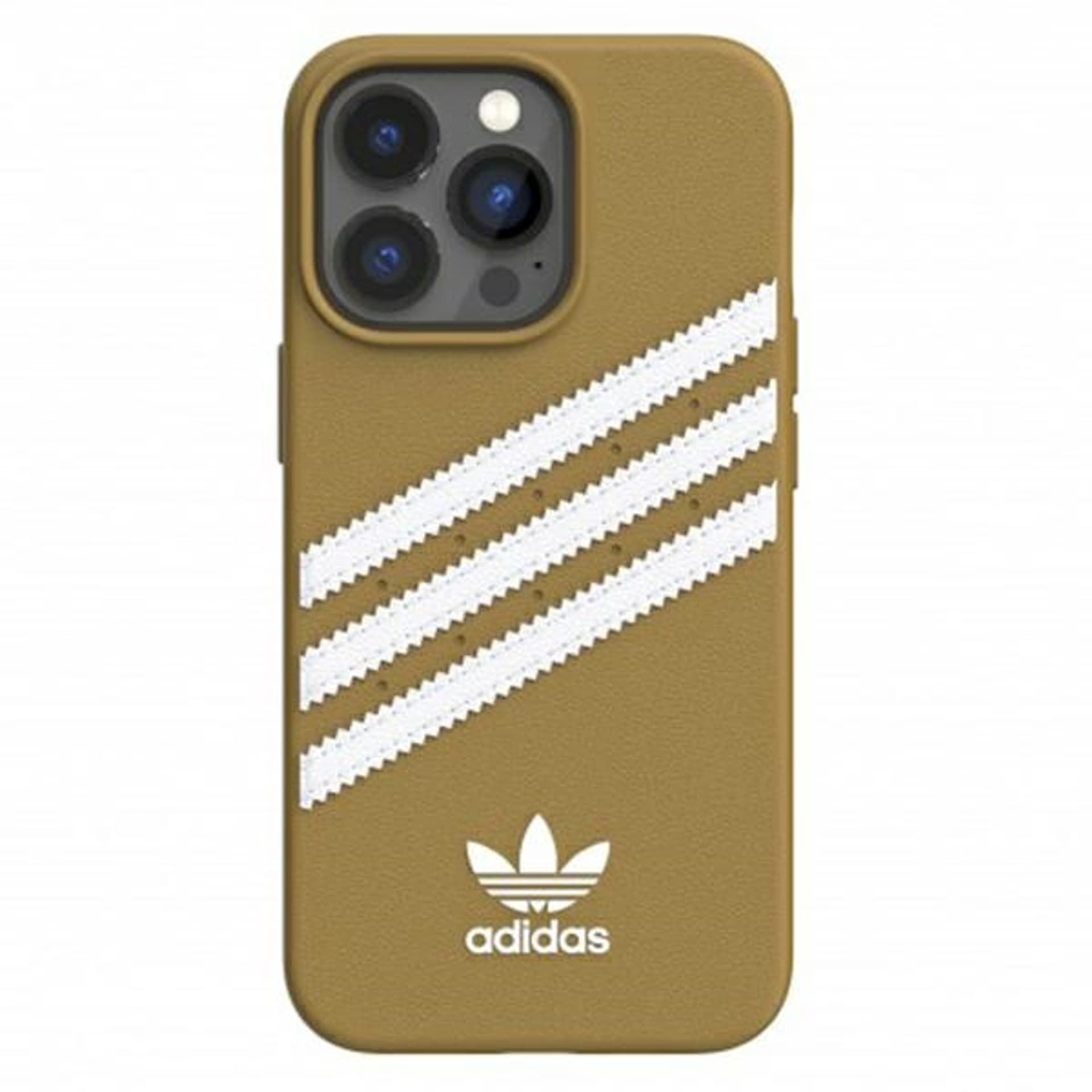 

Adidas OR Moulded PU iPhone 13 Pro / 13 6,1" beżowo-złoty/beige-gold 47806