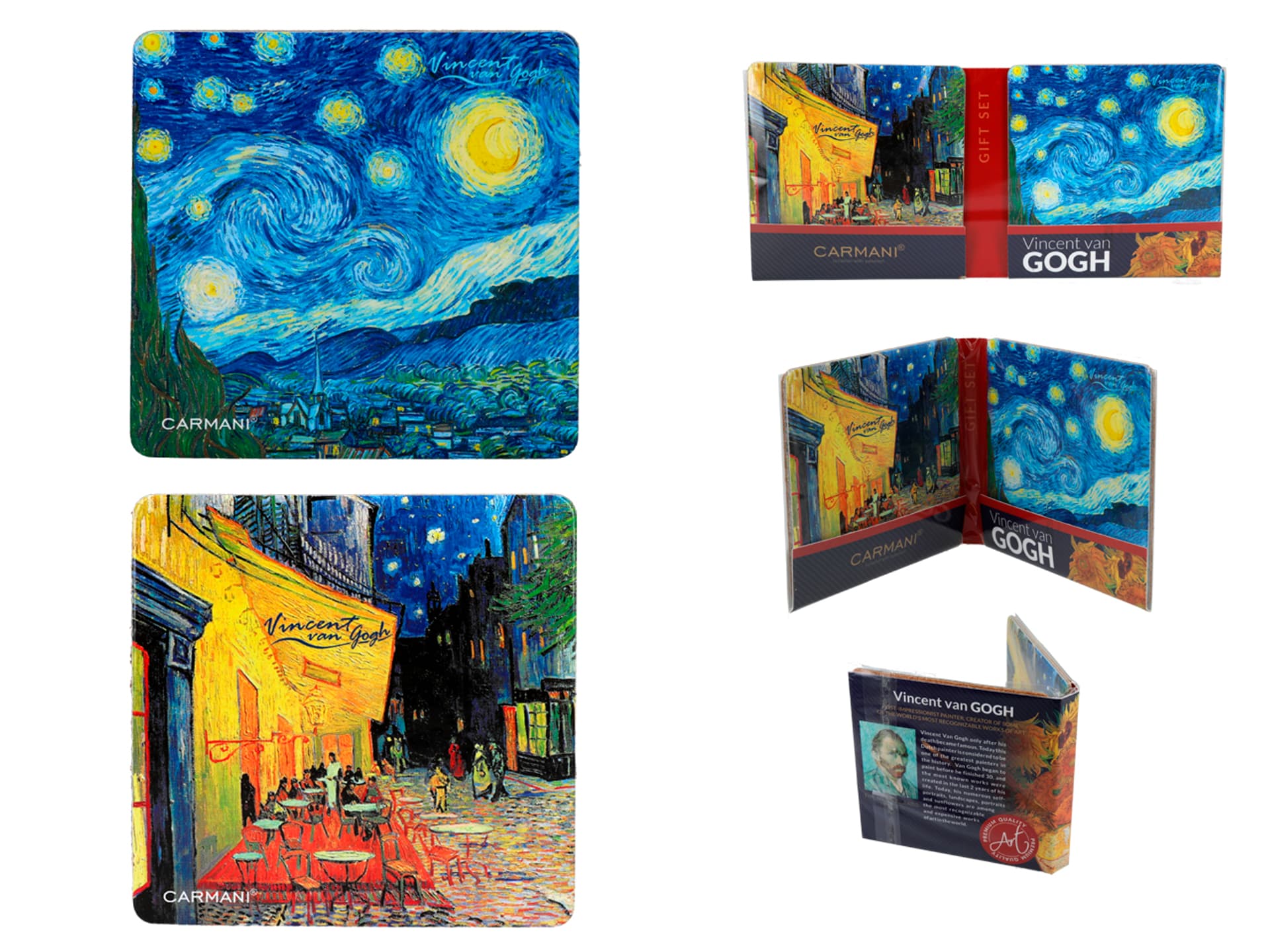 

Kpl. 2 podkładek korkowych - V. van Gogh (CARMANI)