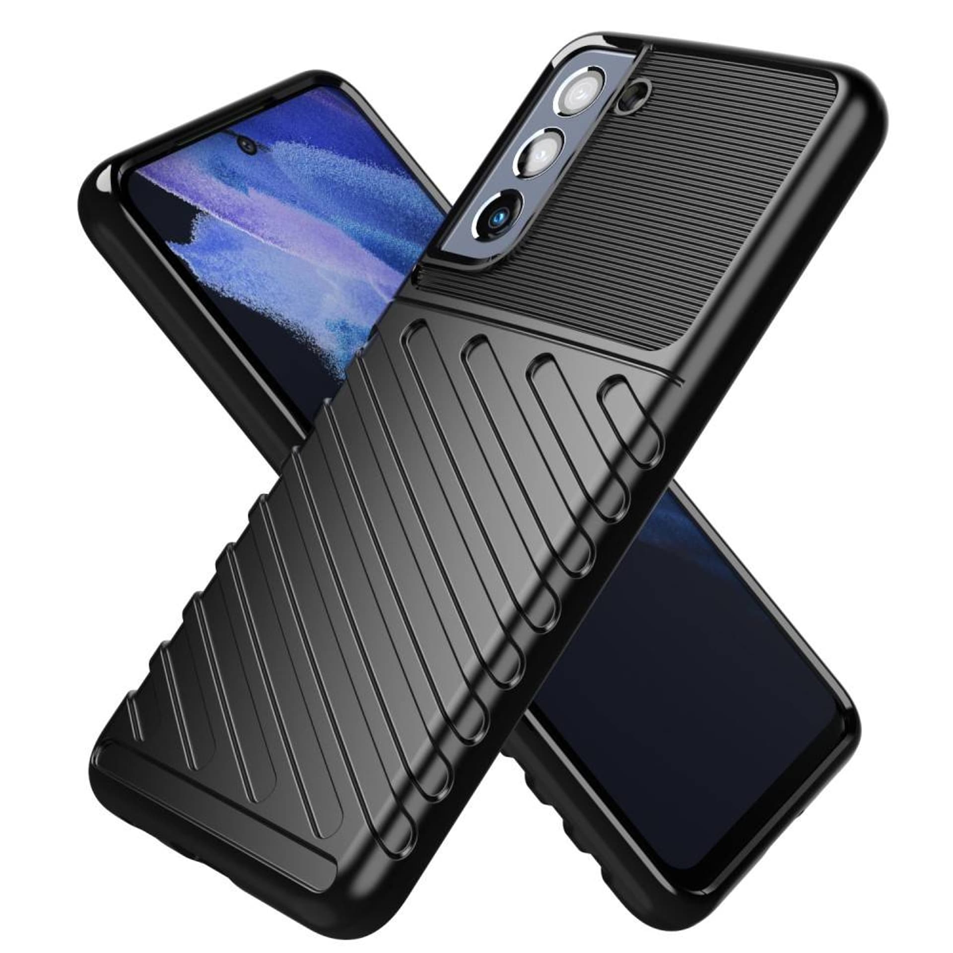 

Etui SAMSUNG GALAXY S21 FE Pancerne Thunder czarne