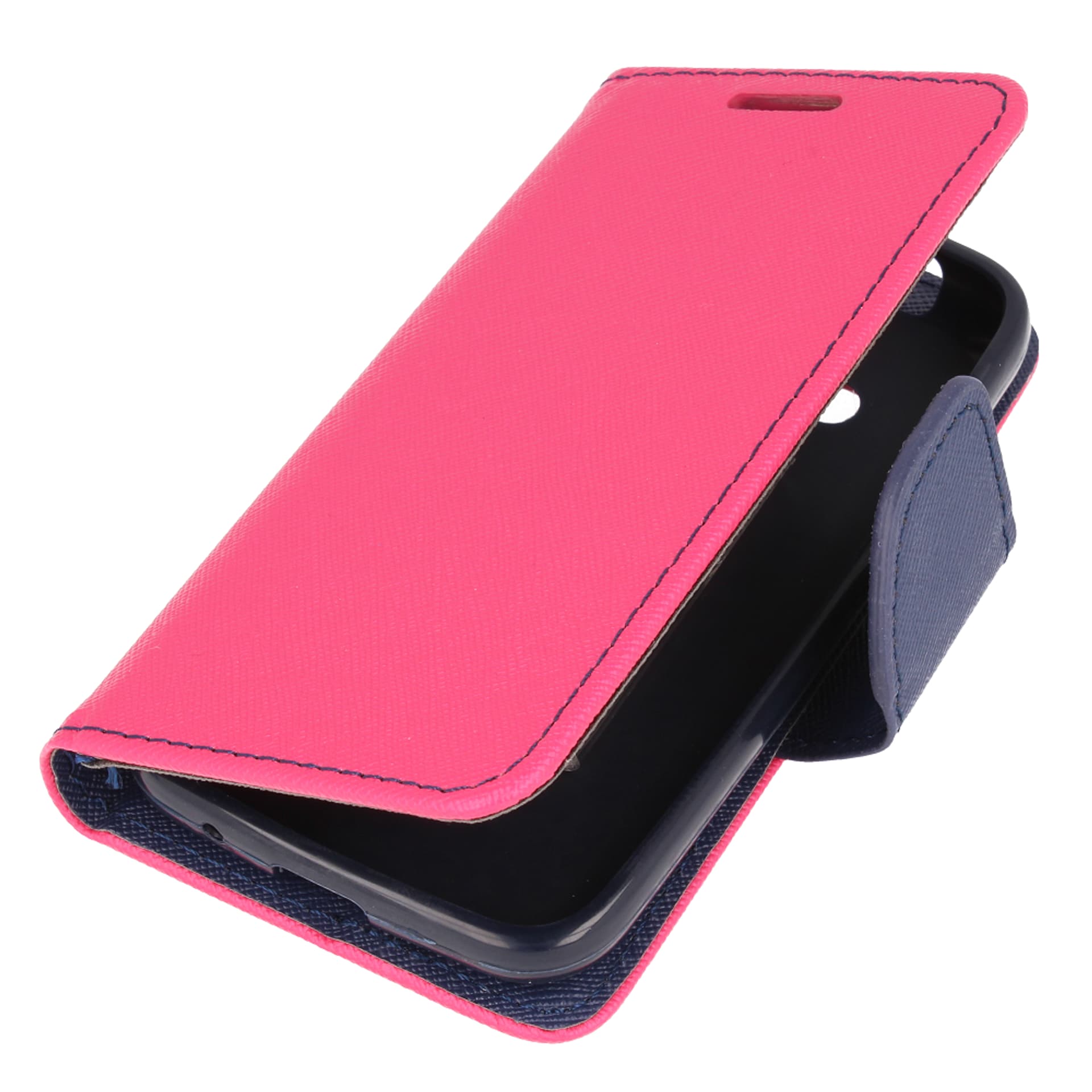 

Etui portfel fancy SAMSUNG A8+ 2018 różowe