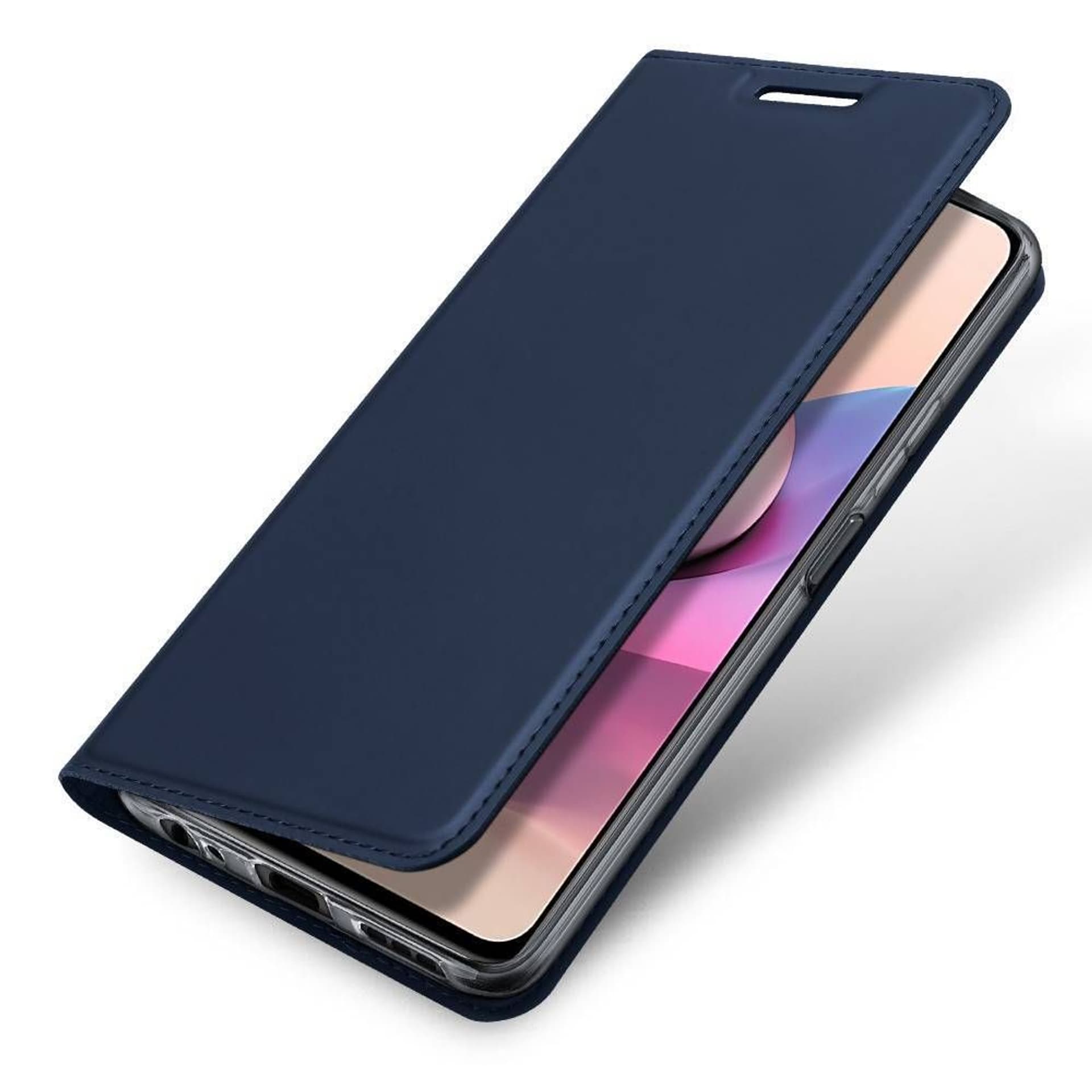 

Etui REALME C35 z Klapką Eko Skóra Dux Ducis Skin Leather granatowe