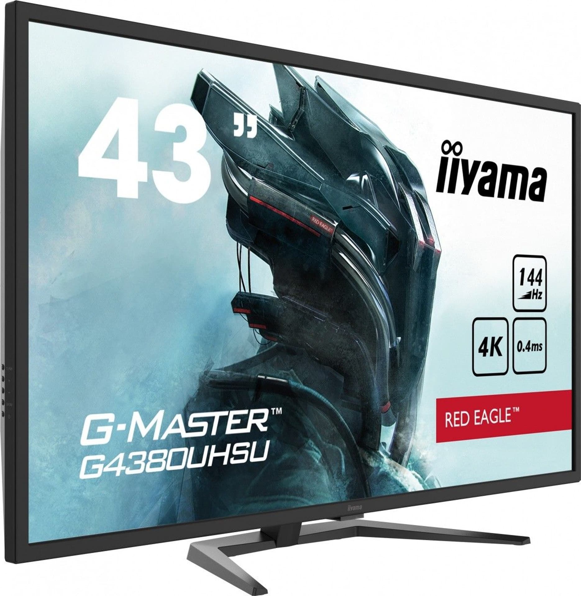 

Monitor 43 cale G4380UHSU-B1 4K, VA, 2xHDMI, DP, 0,4ms, 550cd/m2, USB3.0