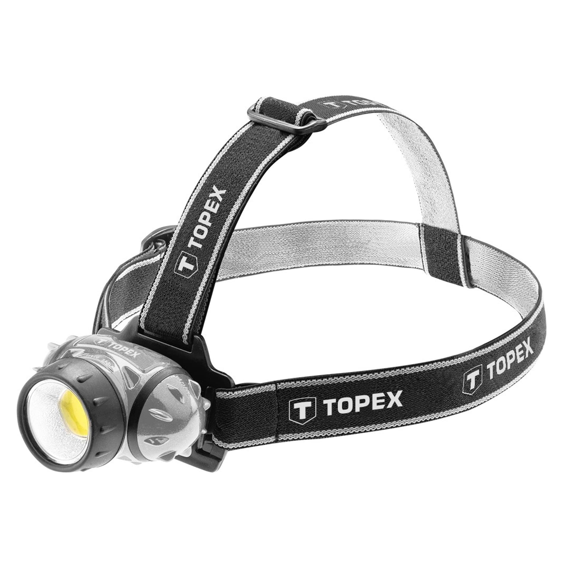 

Latarka czołowa 3W LED COB, 3xAAA
