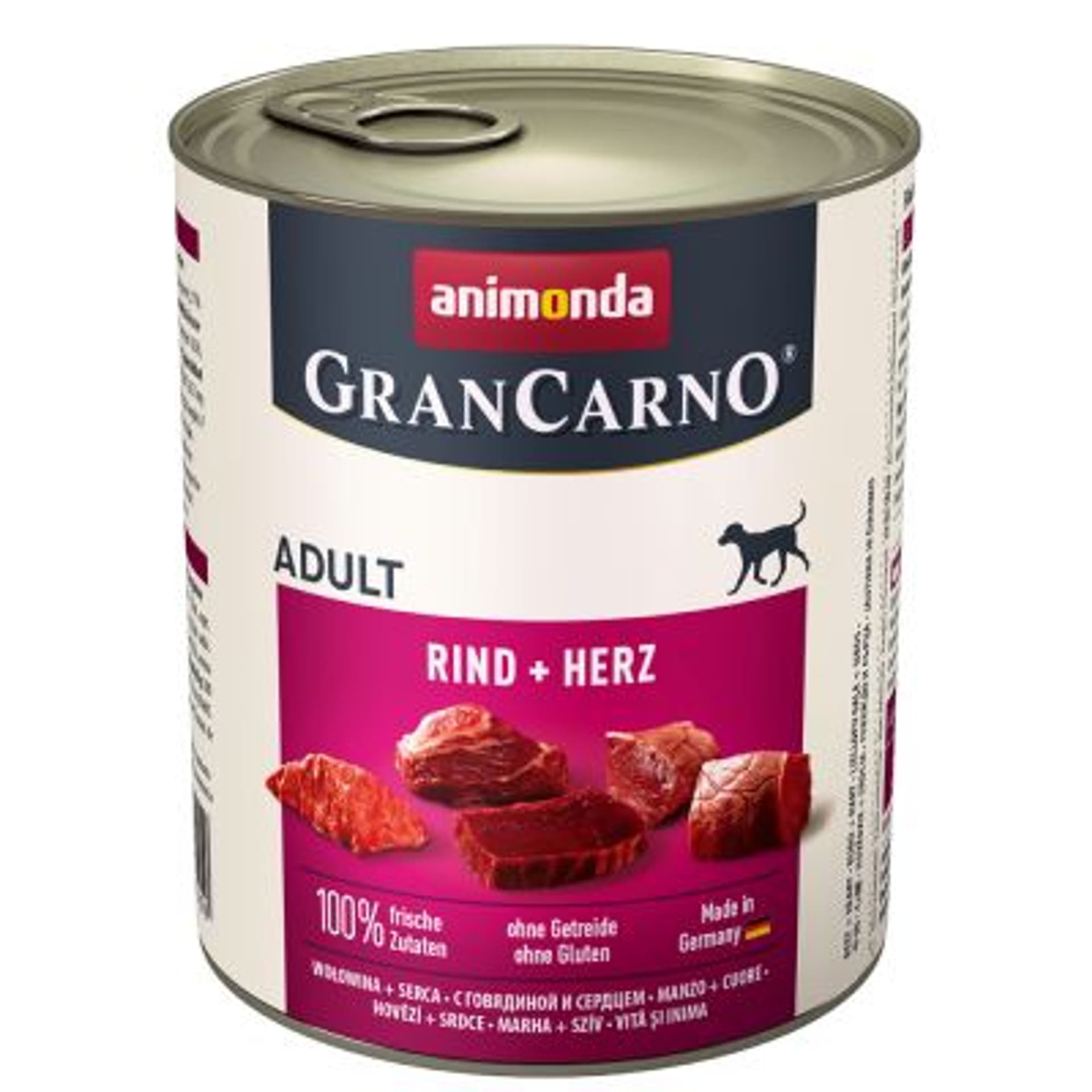 

Animonda GranCarno Adult Geflugelherzen Drobiowe serca puszka 800g