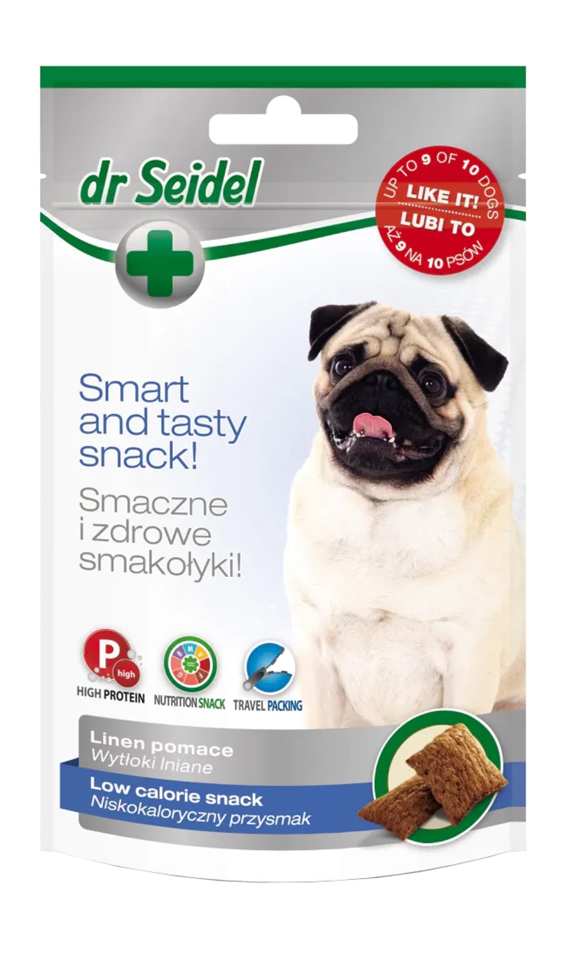 

DR SEIDEL Smakołyki niskokaloryczne dla psów 90g