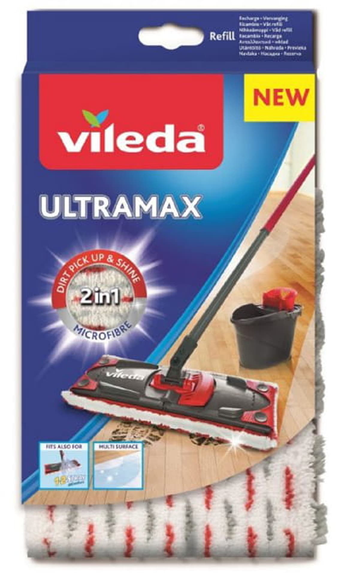 

Wkład Ultramax 2w1 do mopów Vileda 155747