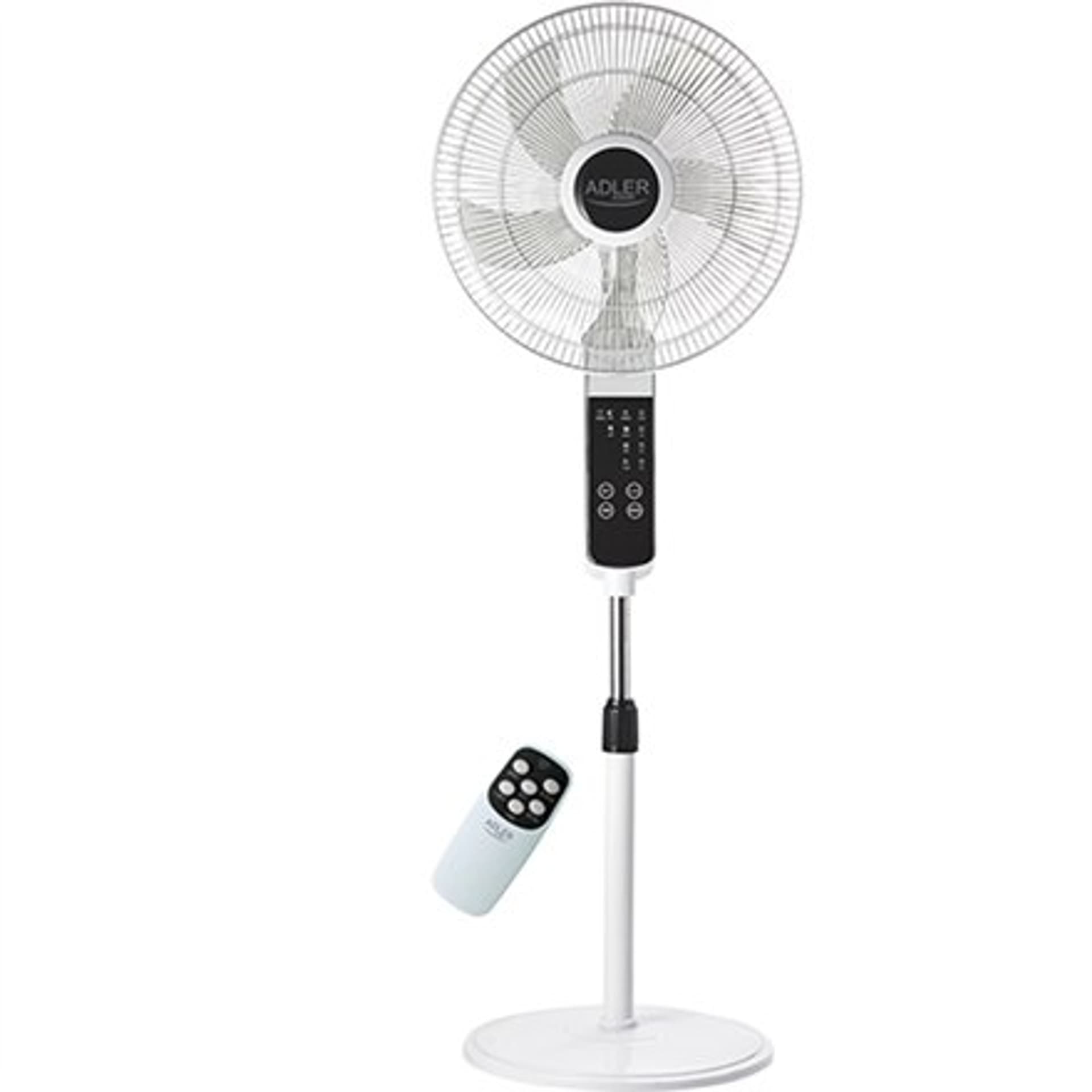 

AD 7328 Wentylator stojący 40cm / 16" led z pilotem