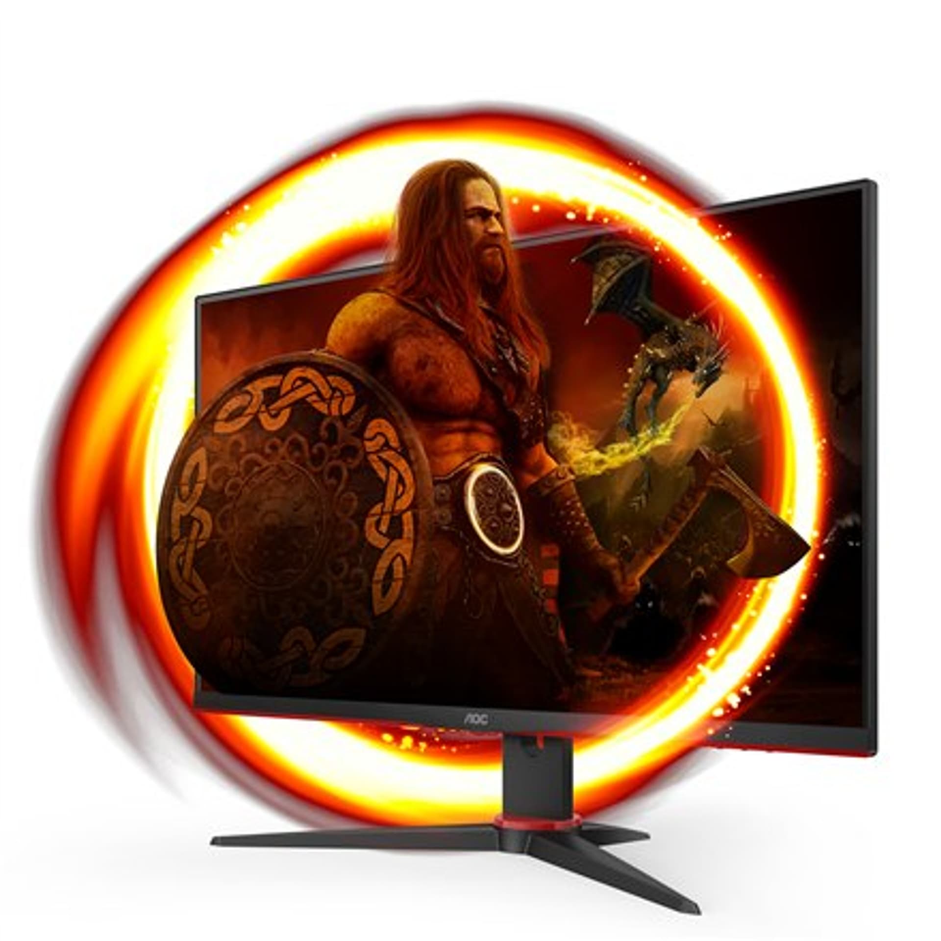 

AOC Monitor 24G2ZE/BK 23.8 ", IPS, FHD, 1920 x 1080, 16:9, 1 ms, 350 cd/m², Black, Headphone out (3.5mm), 240 Hz, HDMI ports qua, 3.5mm)/240 hz/hdmi ports qu