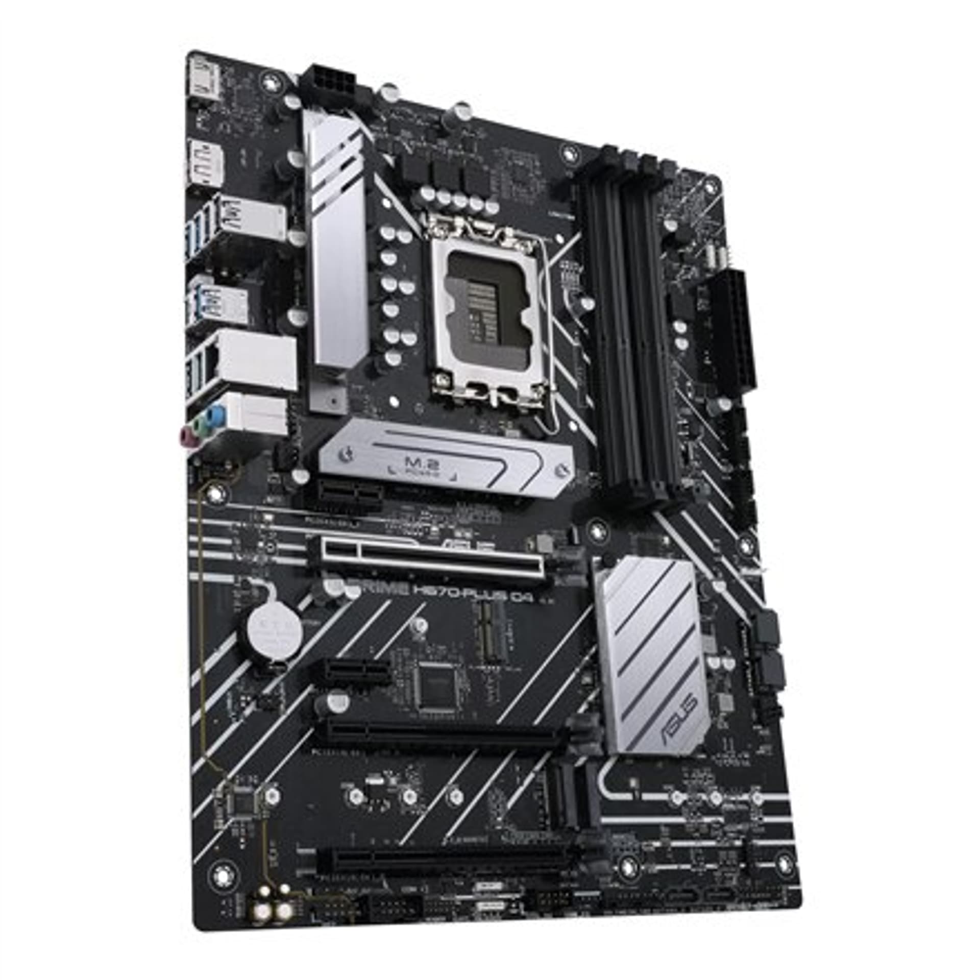 

Asus PRIME H670-PLUS D4 Processor family Intel, Processor socket LGA1700, DDR4 DIMM, Memory slots 4, Supported hard disk drive