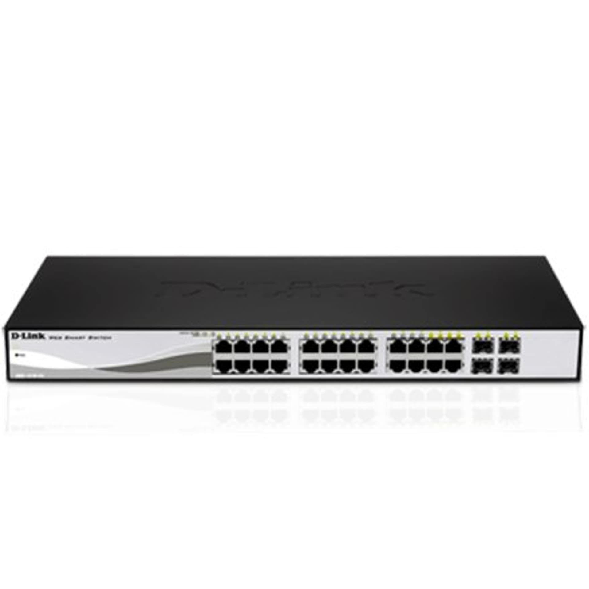 

D-LINK DGS-1210-20, Gigabit Smart Switch with 16 10/100/1000Base-T ports and 4 Gigabit MiniGBIC (SFP) ports, 802.3x Flow Control, Sfp) ports/802.3x flow contro