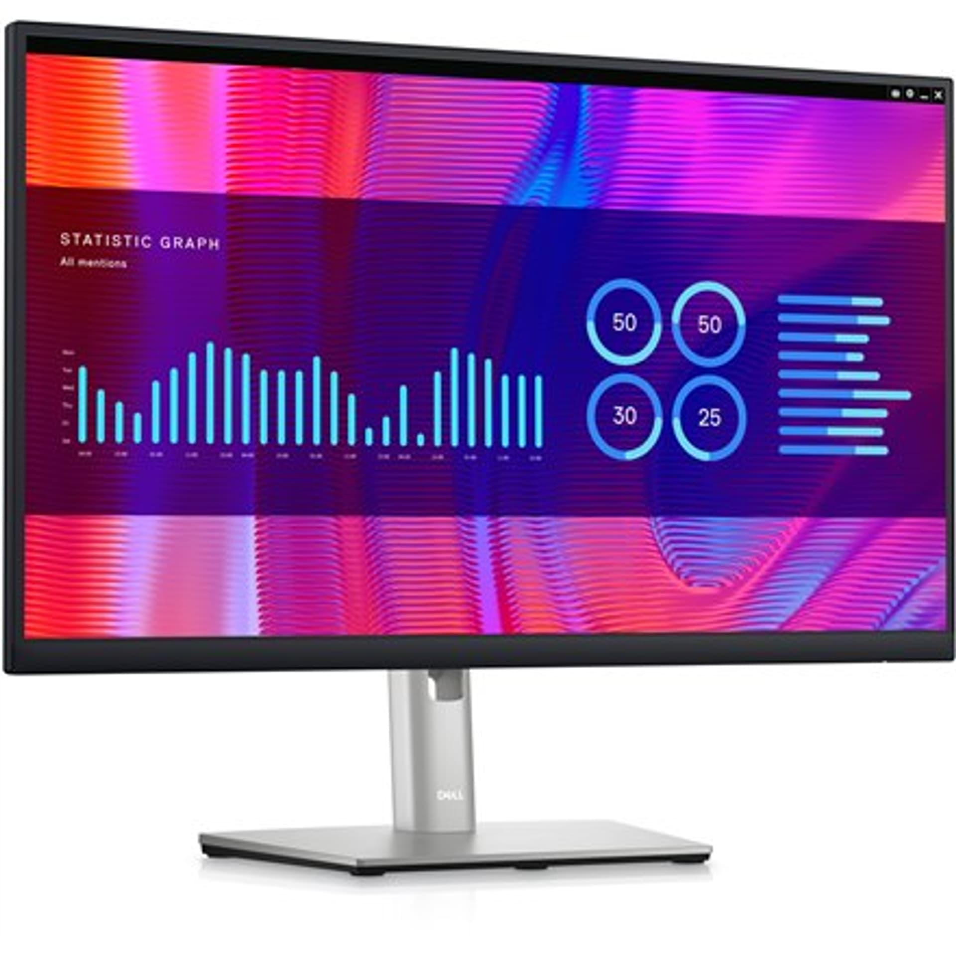 

Dell USB-C Hub Monitor P2423DE 23.8 ", IPS, QHD, 2560 x 1440, 16:9, 5 ms, 300 cd/m², Black, 60 Hz, HDMI ports quantity 1