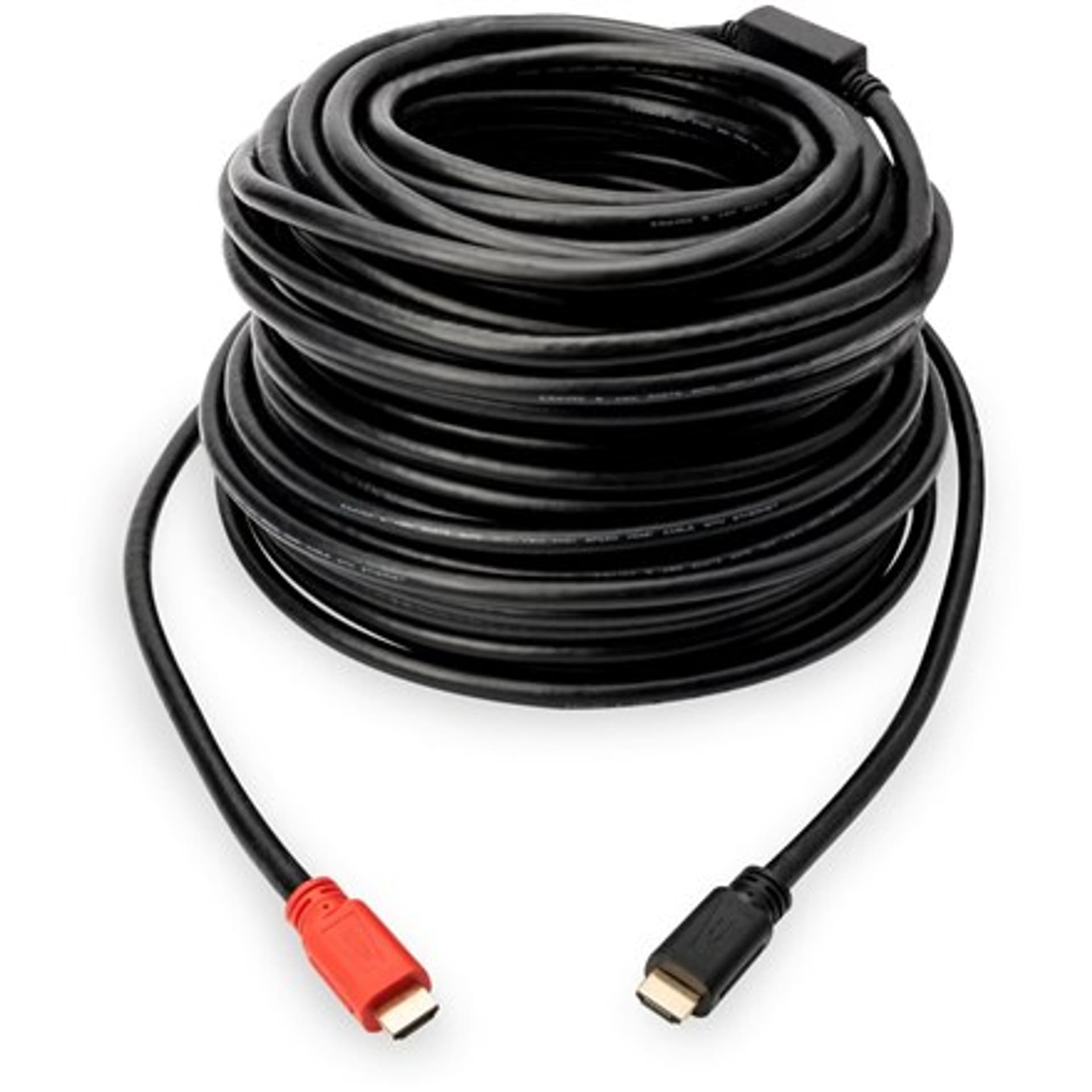 

Digitus High Speed HDMI Cable with Signal Amplifier DB-330118-100-S Black/Red, HDMI to HDMI, 10 m
