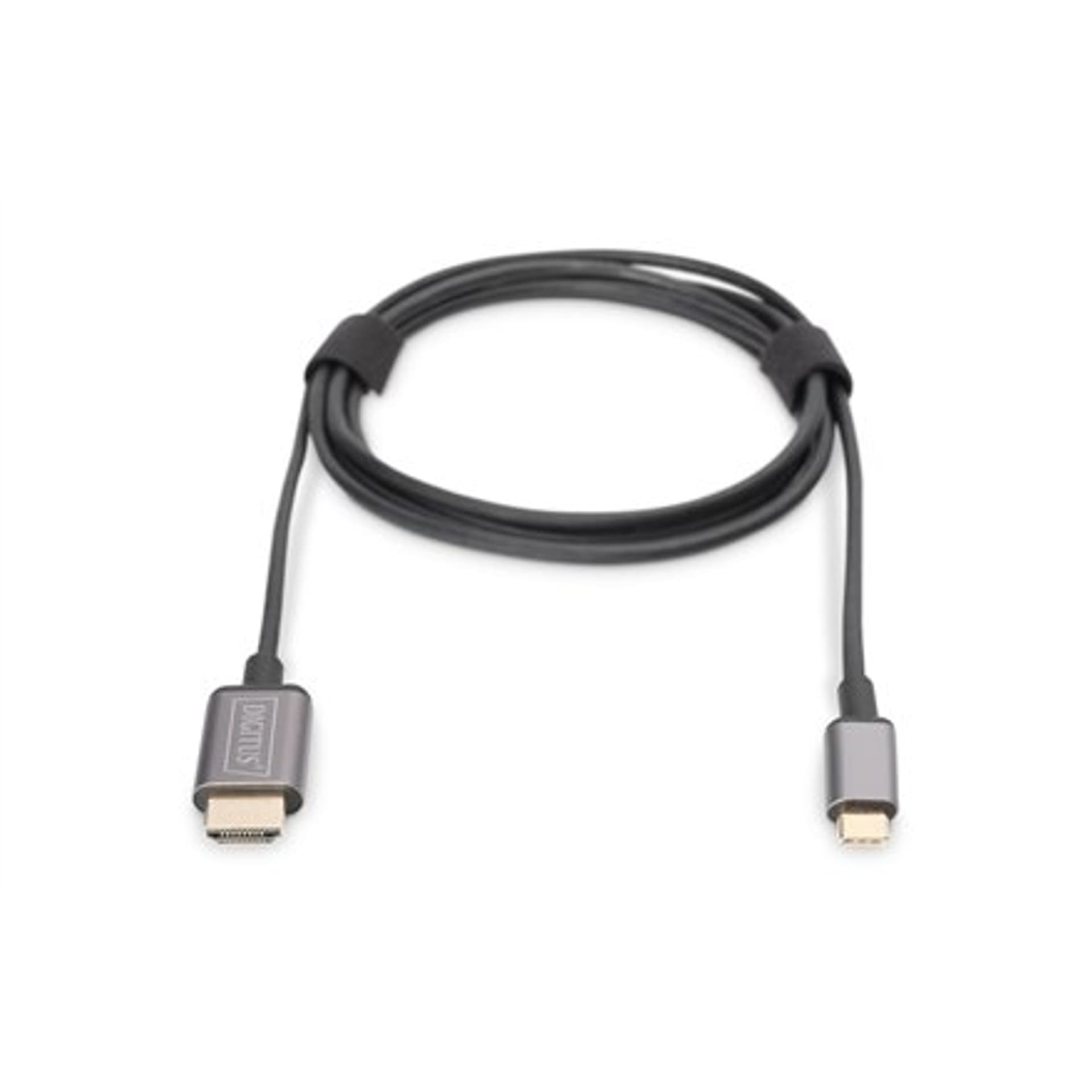 

Digitus USB Type-C to HDMI Adapter DA-70821 1.8 m, Black, USB Type-C