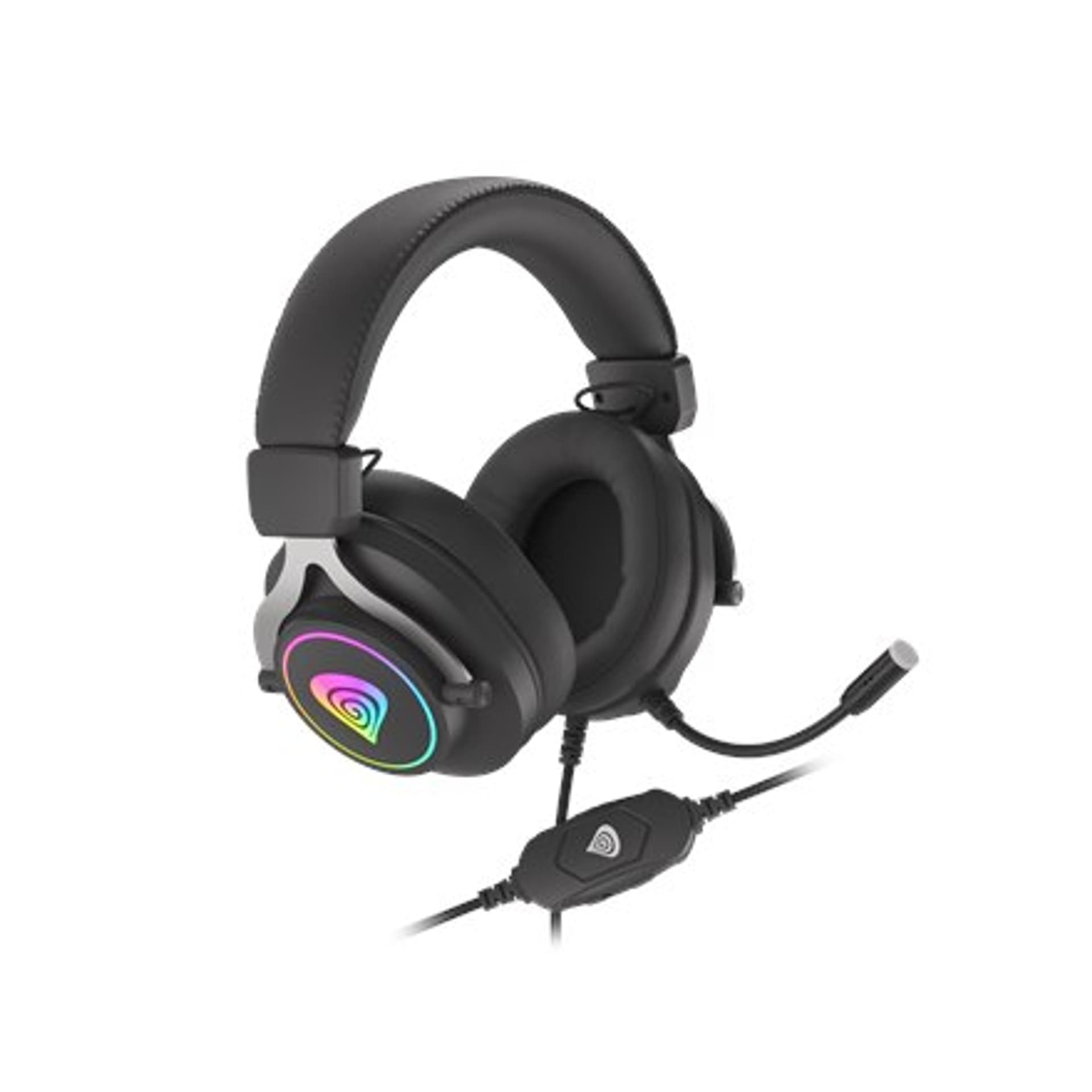 

Genesis Gaming Headset Neon 750 Built-in microphone, Black, Headband/On-Ear