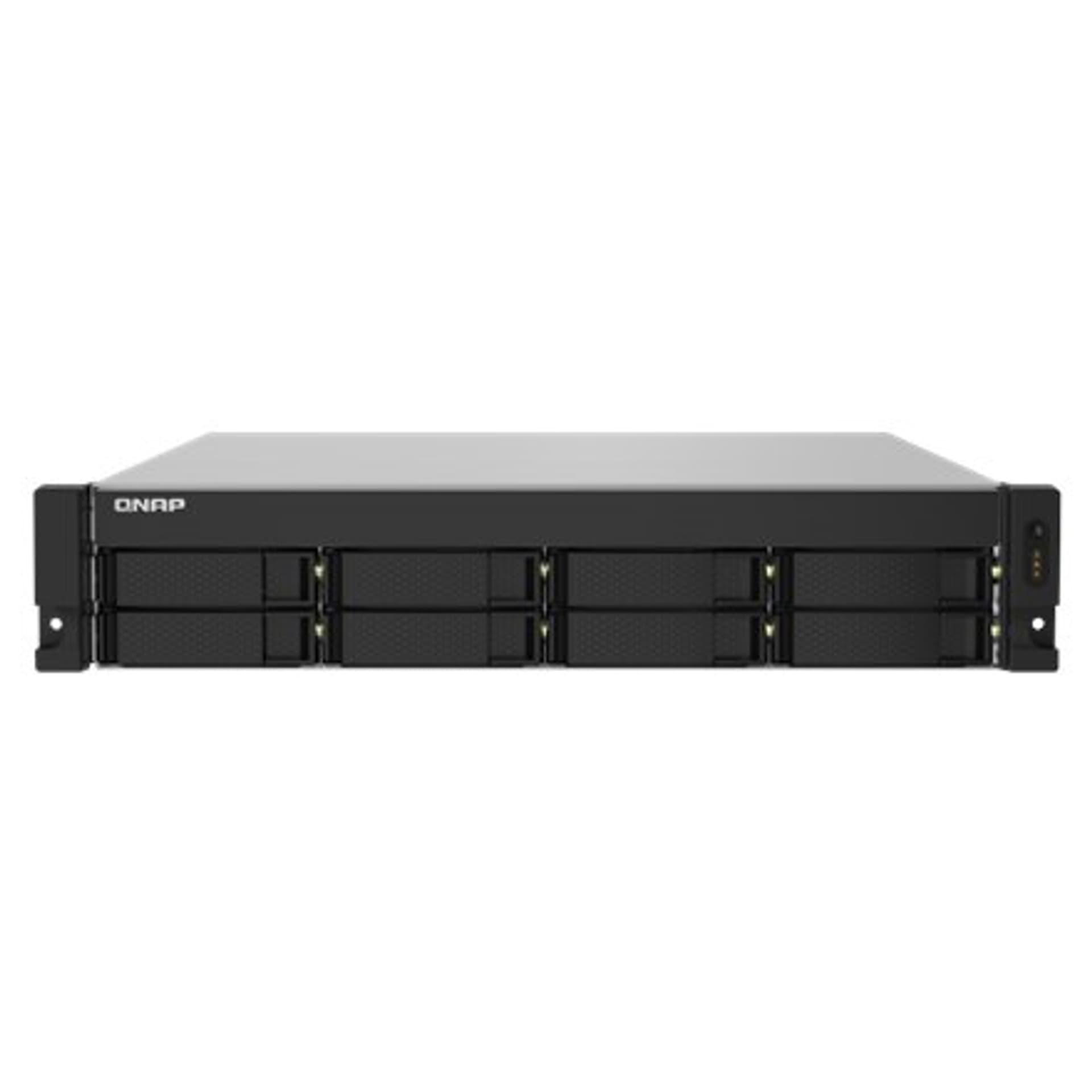 

QNAP 8-Bay NAS TS-832PXU-RP-4G Up to 8 HDD Hot-swap, AL324 ARM Cortex-A57 Quad-Core, Processor frequency 1.7 GHz, 4 GB, DDR4, 2