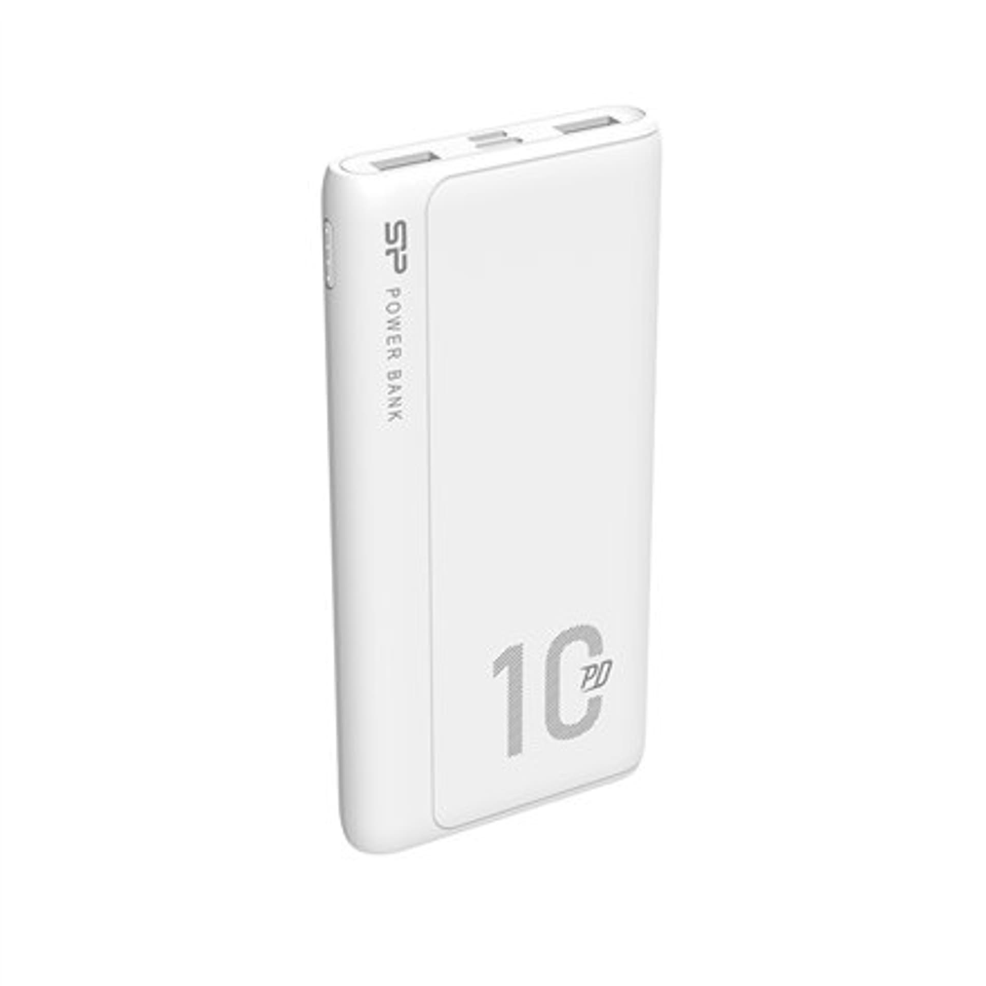 

SILICON POWER Power Bank, QP15, 10000mAh, White