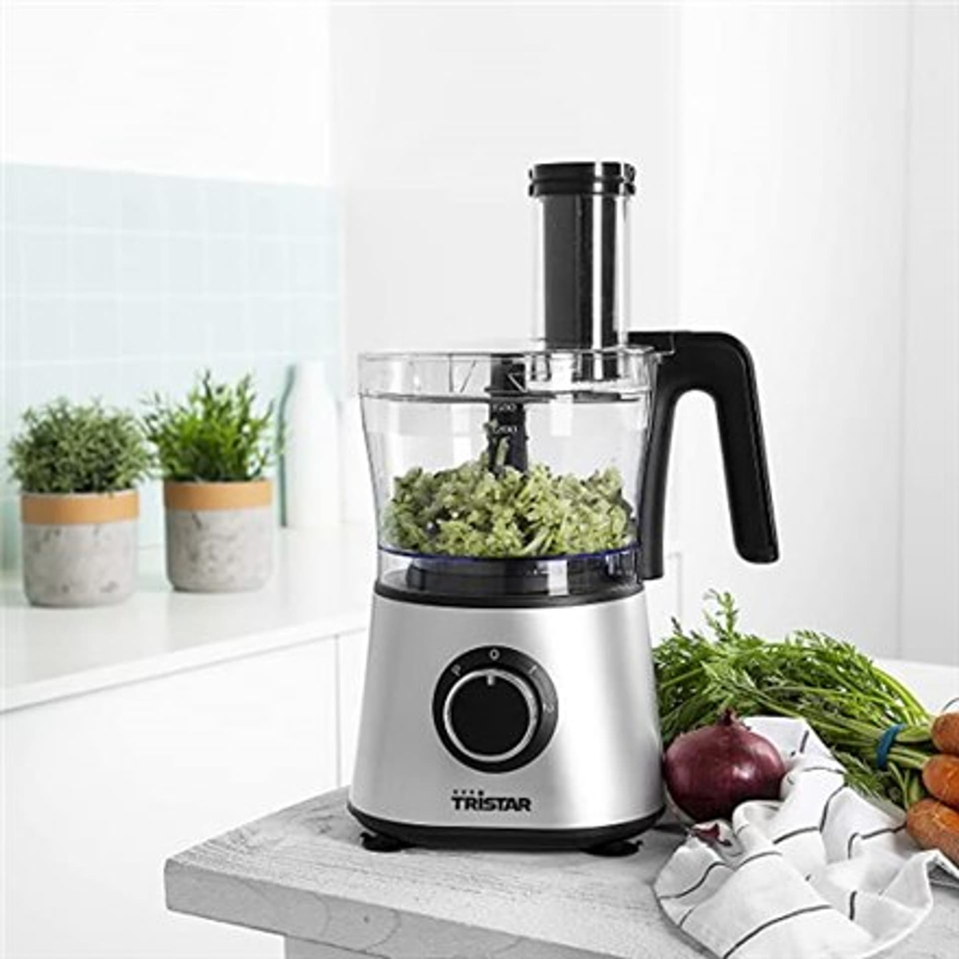

Tristar Food Processor MX-4822 600 W, Bowl capacity 1.5 L, Number of speeds 2, Silver