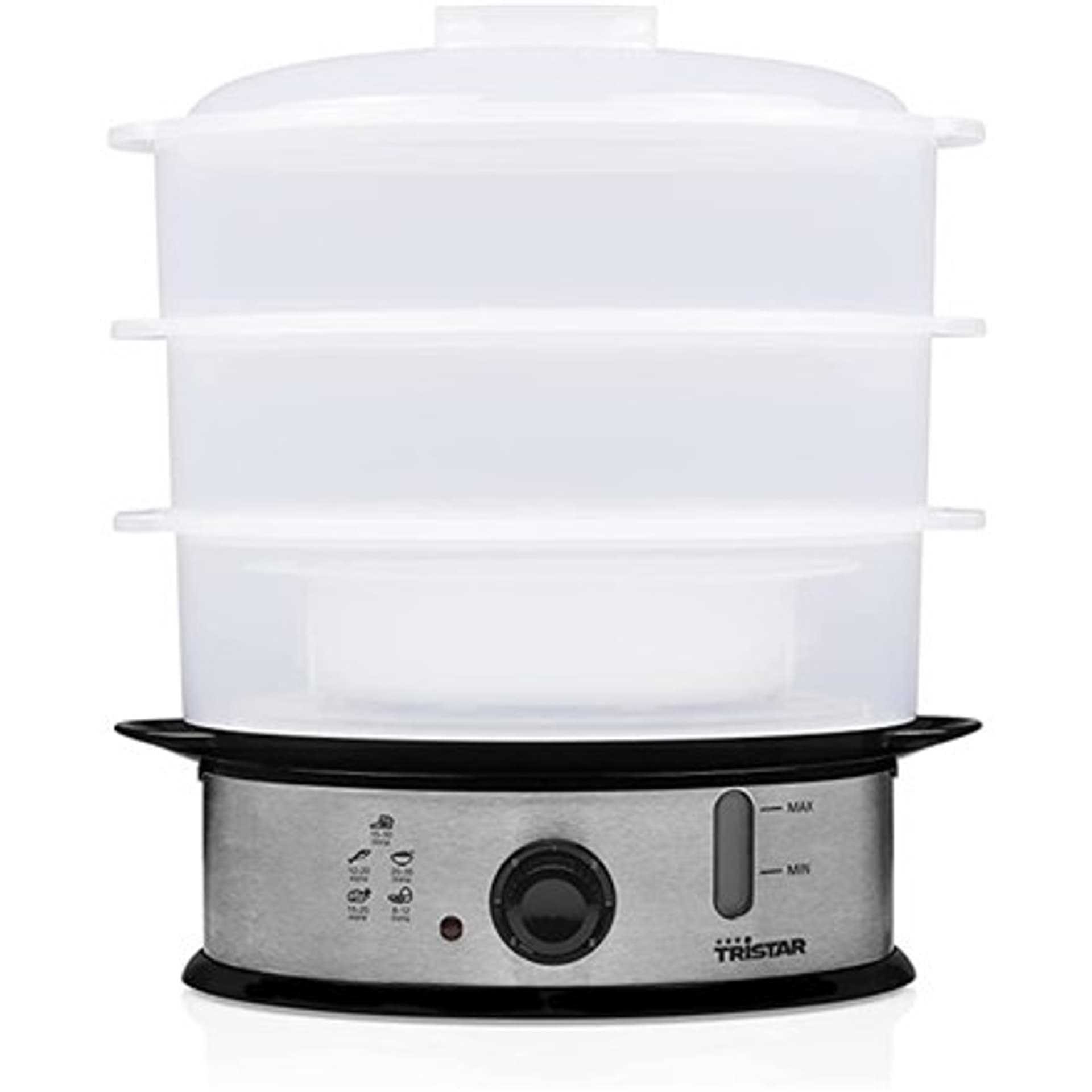 

Tristar Food Steamer VS-3914 Silver, 1200 W, Capacity 11 L, Number of baskets 3