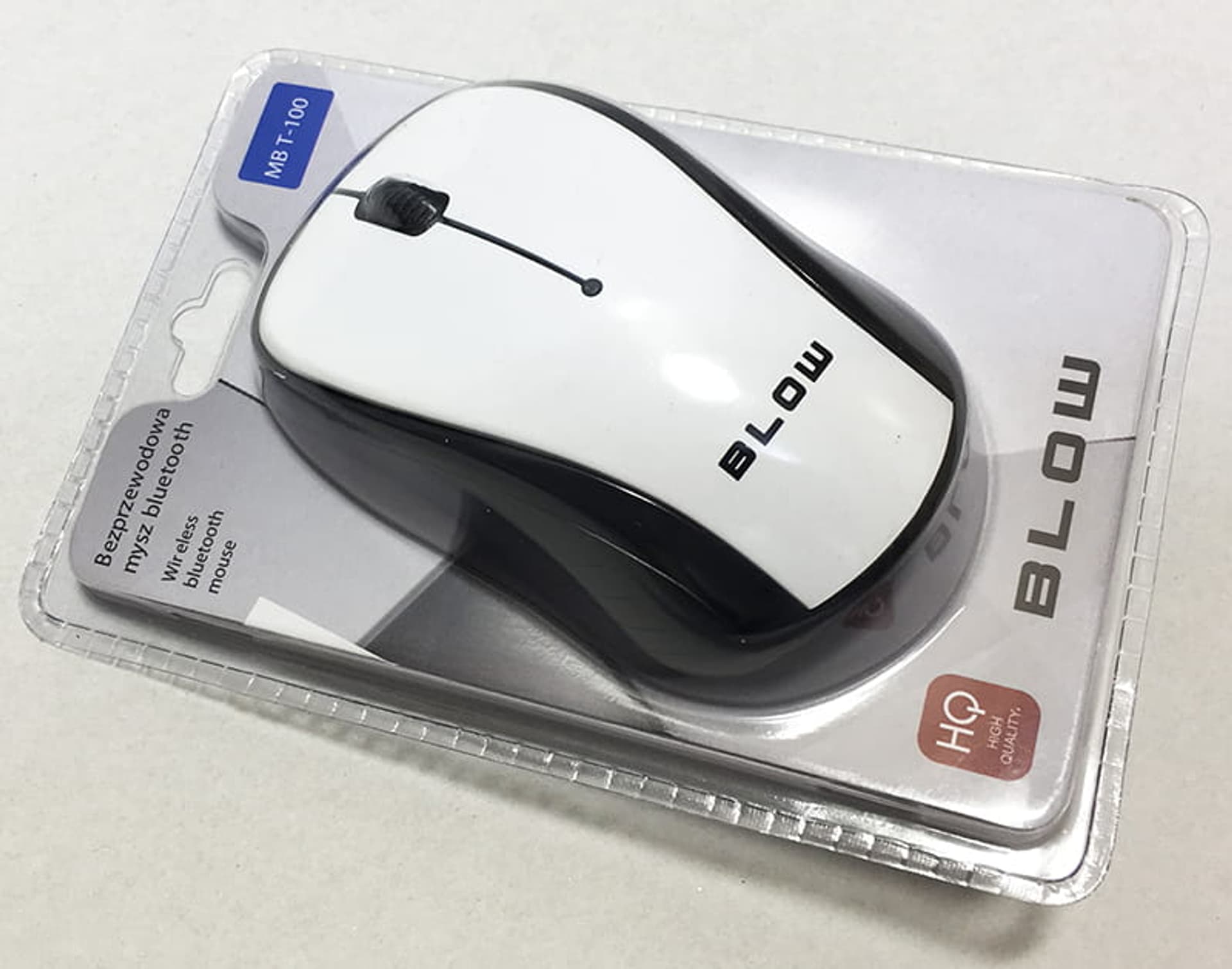 

Myszka bluetooth optyczna Blow MBT-100 biała
