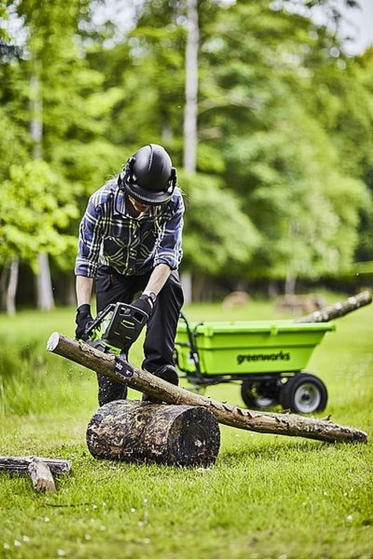 

40V Pilarka łańcuchowa 30cm GREENWORKS G40CS30II - 2007807