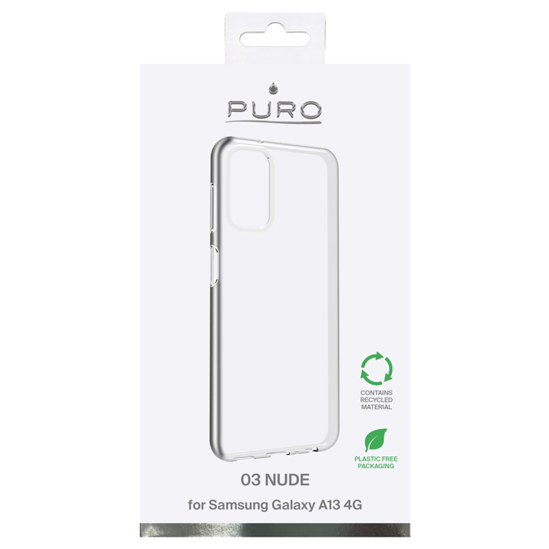 

Puro Nude 0.3 Samsung A13 4G A135 przeźroczysty/transparent SGA134G03NUDETR