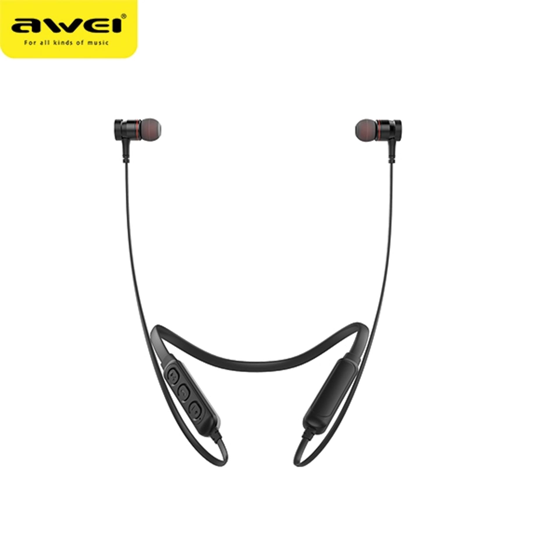 

AWEI słuchawki sportowe Bluetooth G10BL-BK czarny/black Neckband