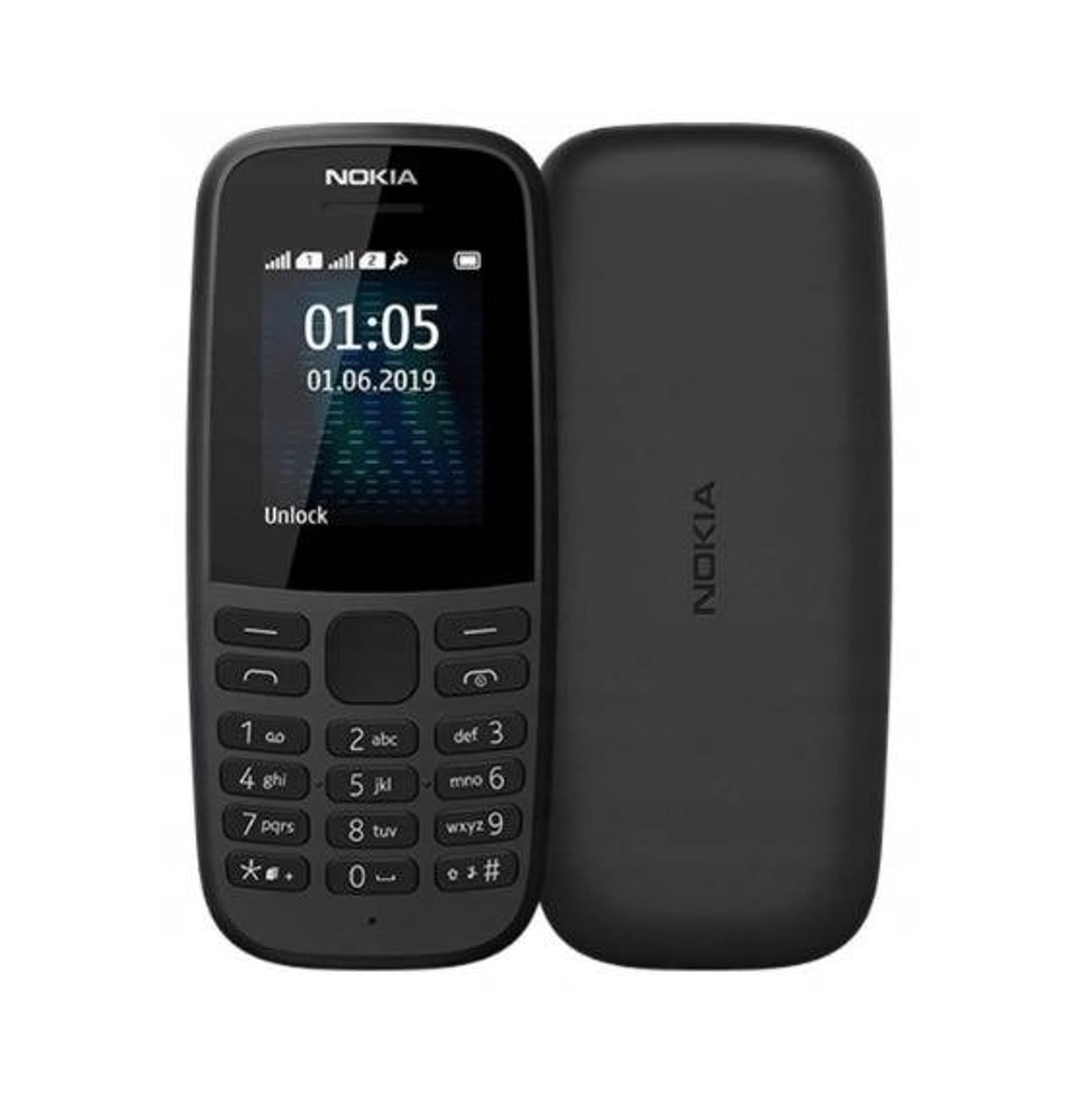 

Nokia 105 2019 DS black TA-1174