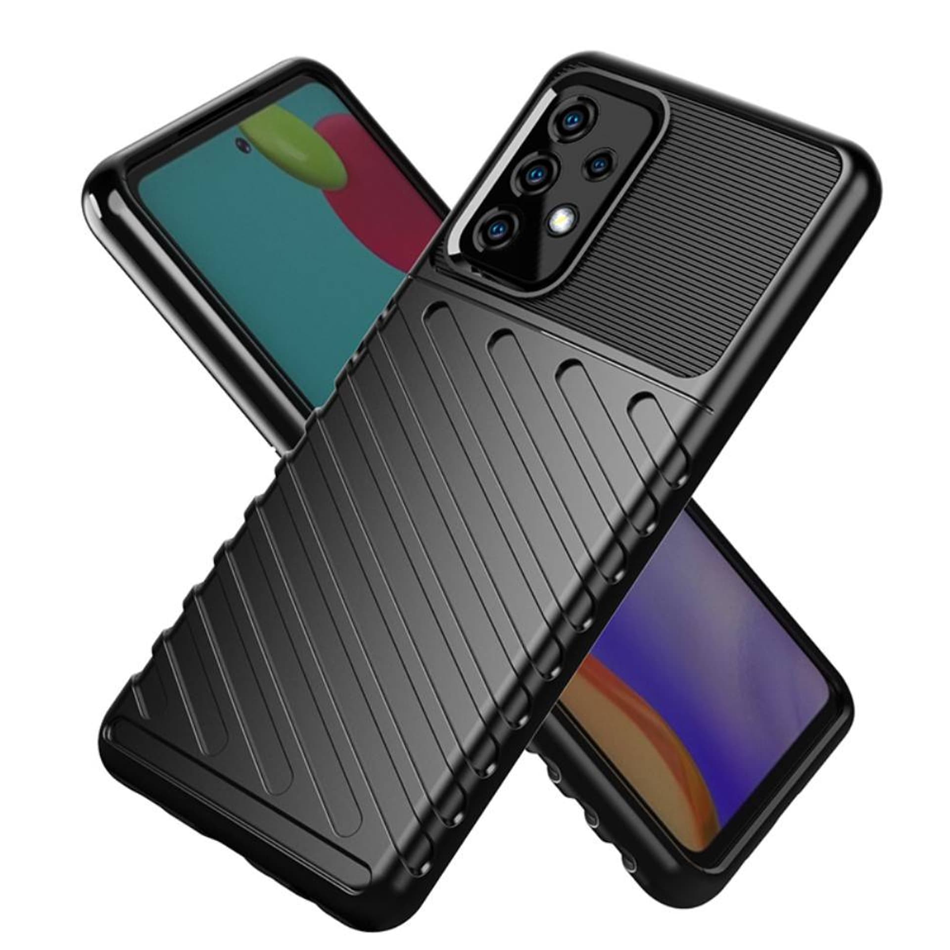 

Etui SAMSUNG GALAXY A52 / A52s Pancerne Thunder czarne