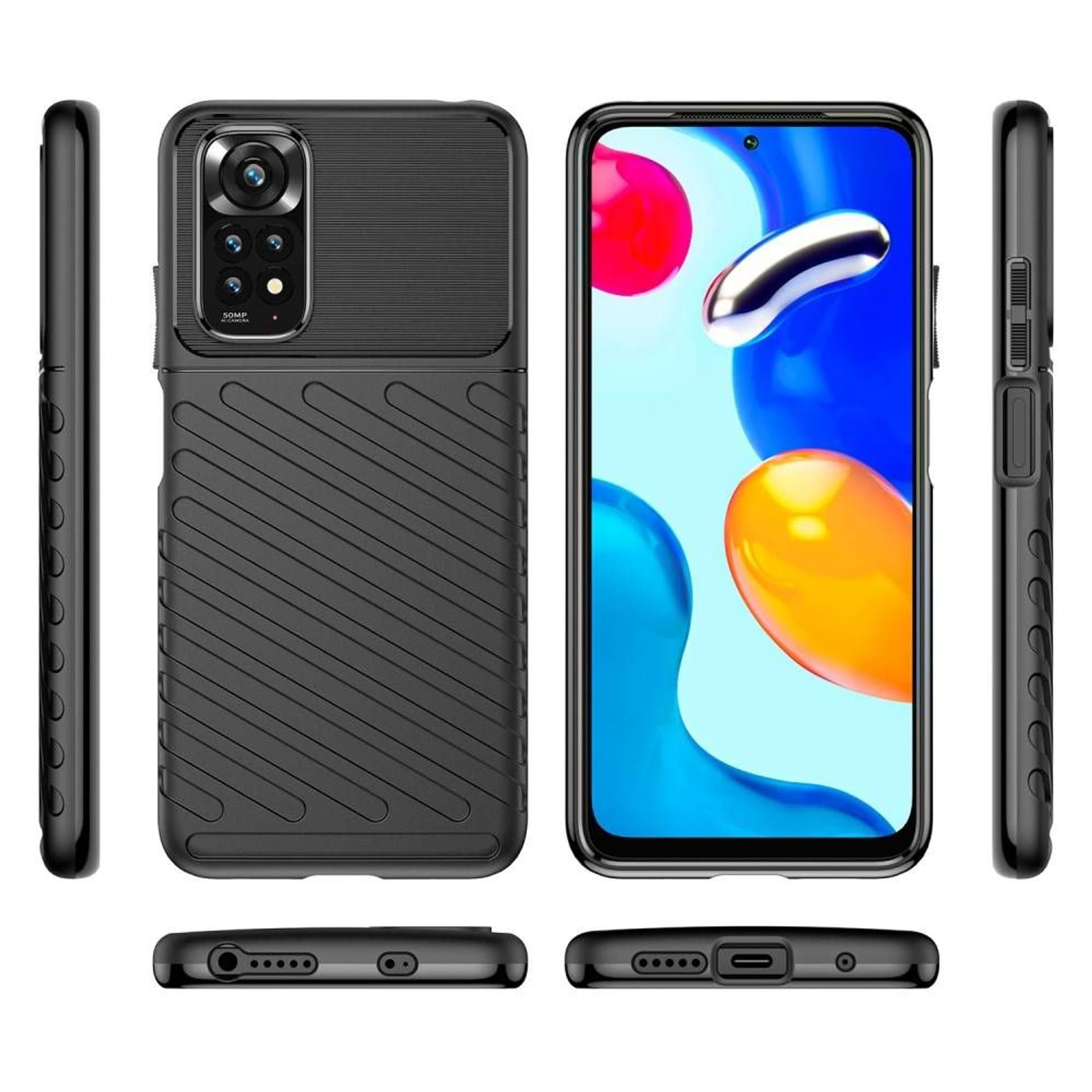 

Etui XIAOMI REDMI NOTE 12S Nexeri Thunder Case czarne