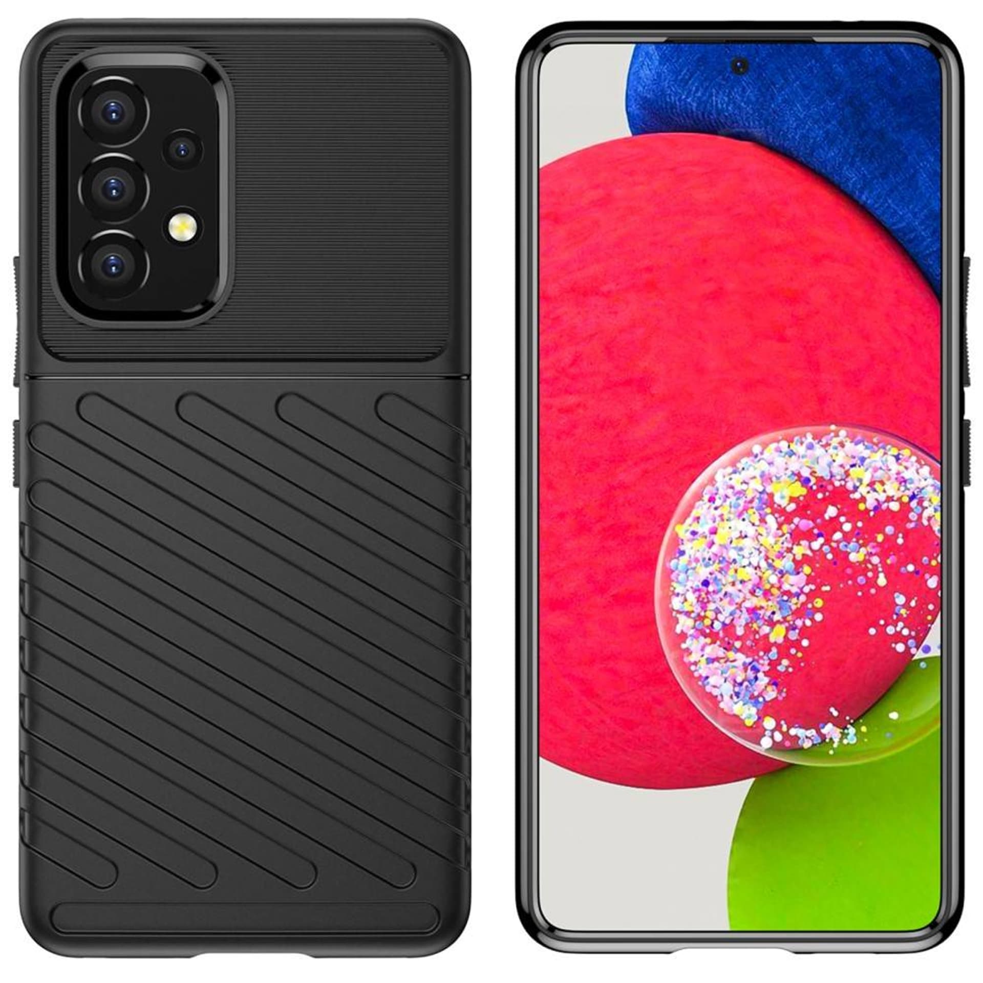 

Etui SAMSUNG GALAXY A53 5G Nexeri Thunder Case czarne