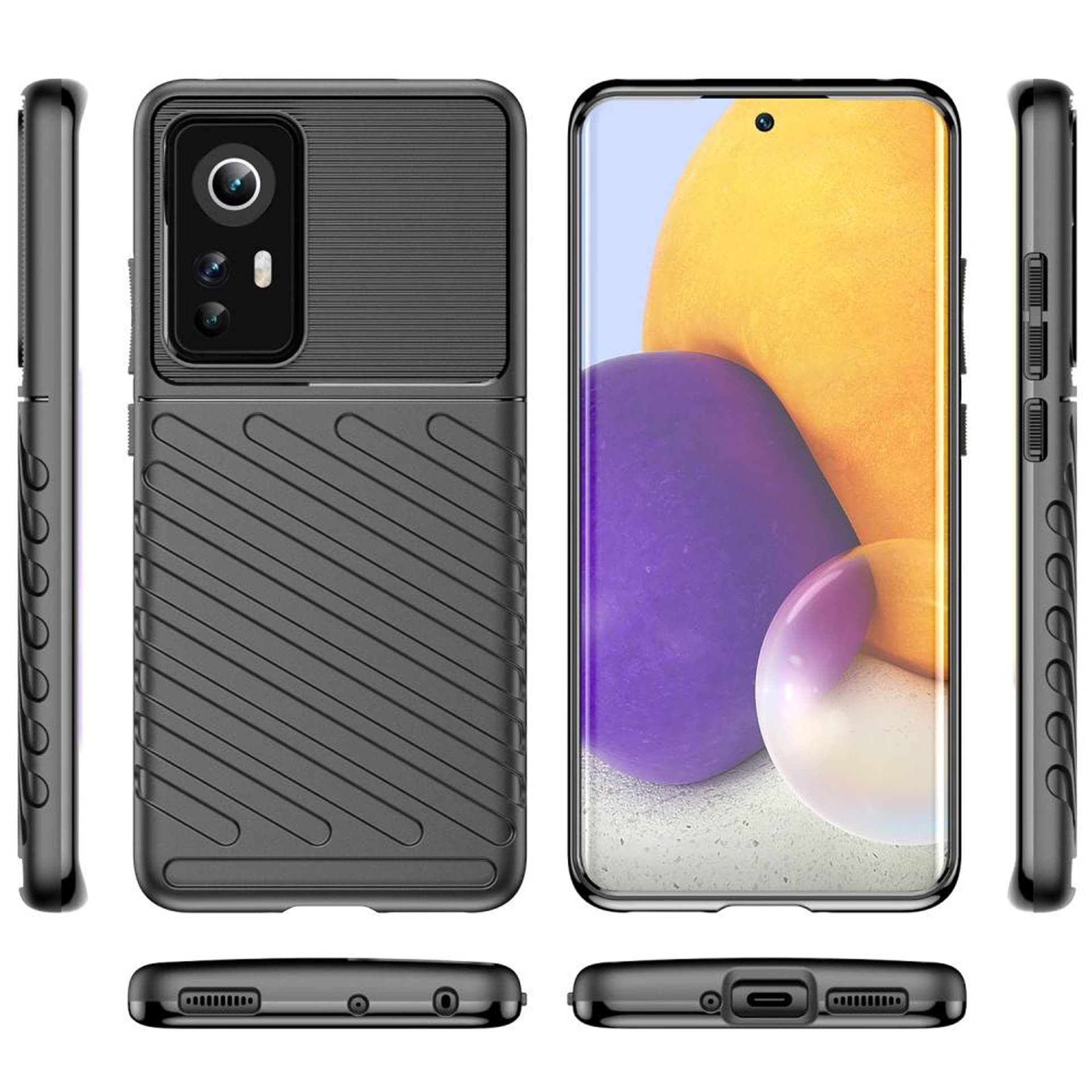 

Etui XIAOMI 12 5G / 12X 5G Nexeri Thunder Case czarne