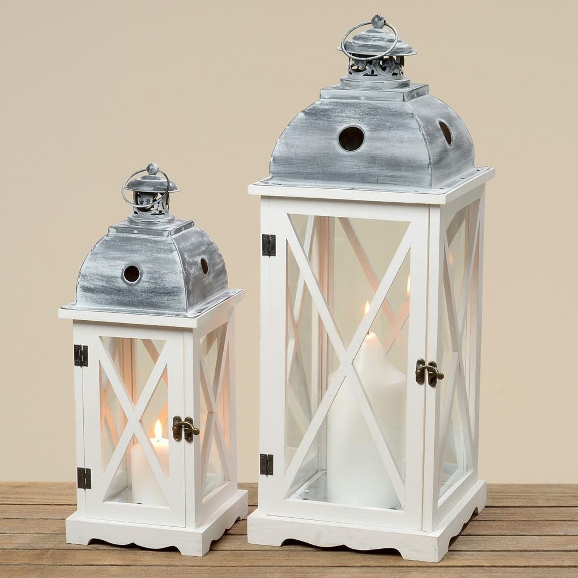 

Komplet 2 lampionów Tudor wys 61 cm