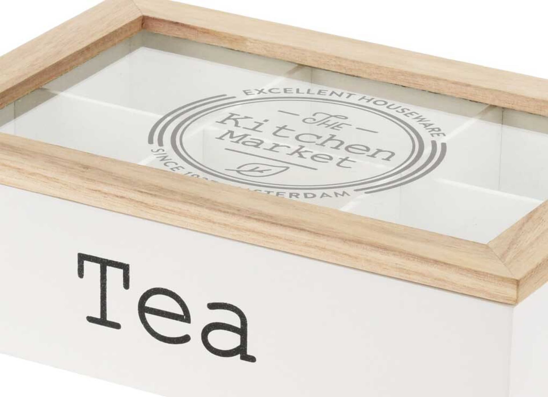 

Pudełko na herbatę 6 przegródek Tea box