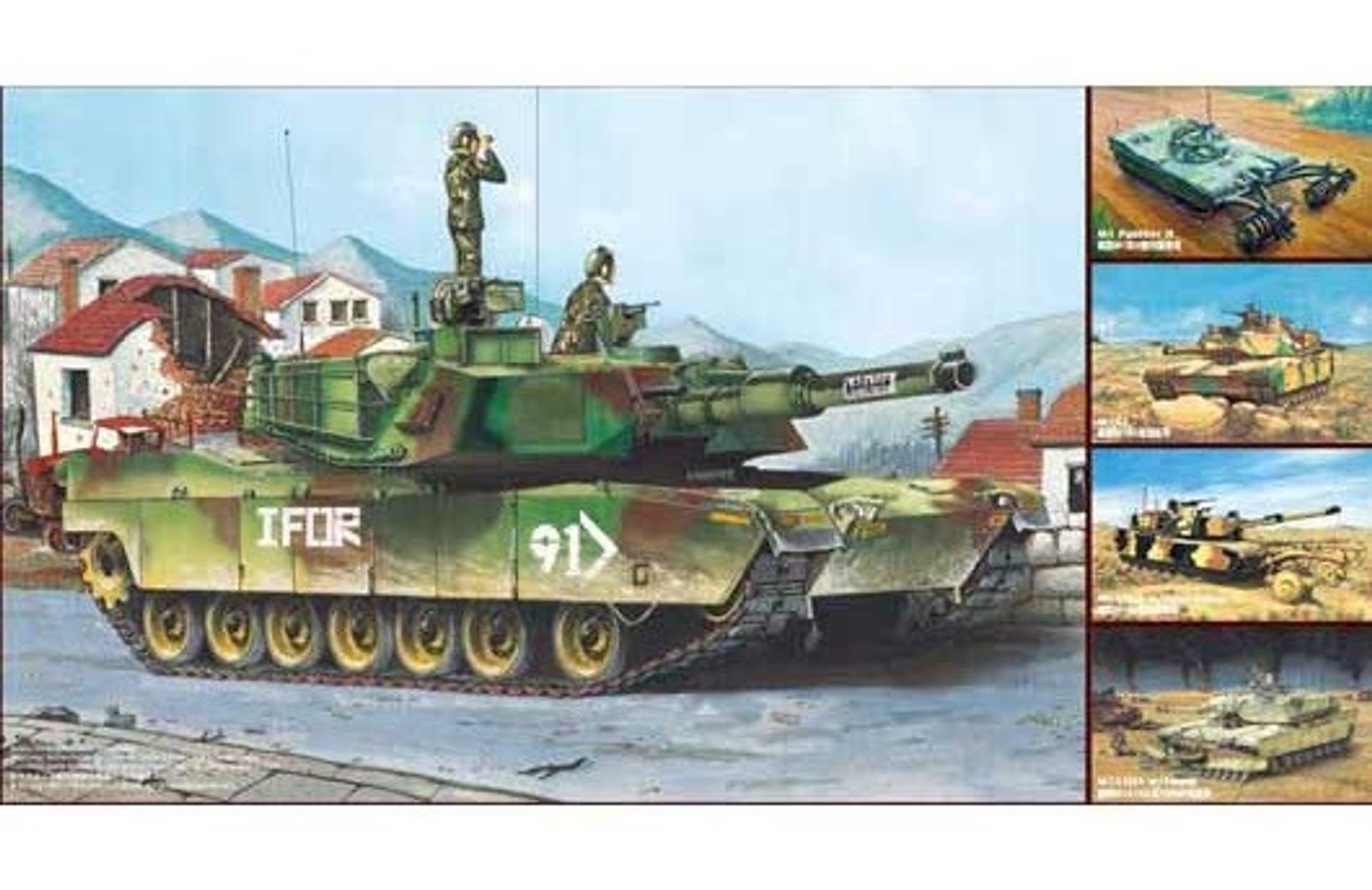 

M1A1/A2 Abrams 5 in 1