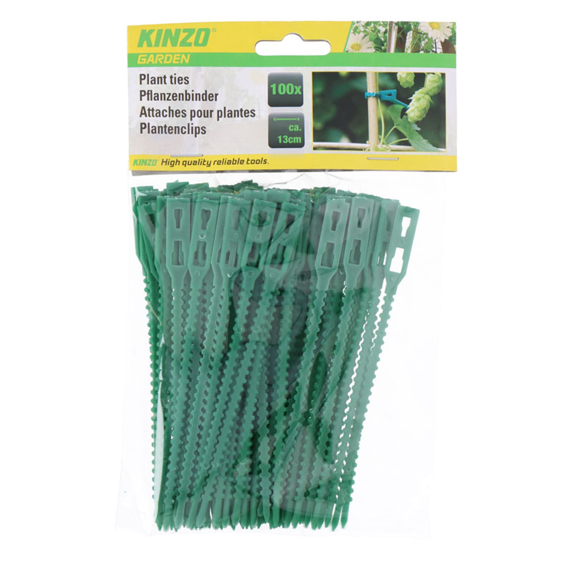 

Kinzo - opaski, trytytki do uprawy roślin 13 cm (100 szt.)