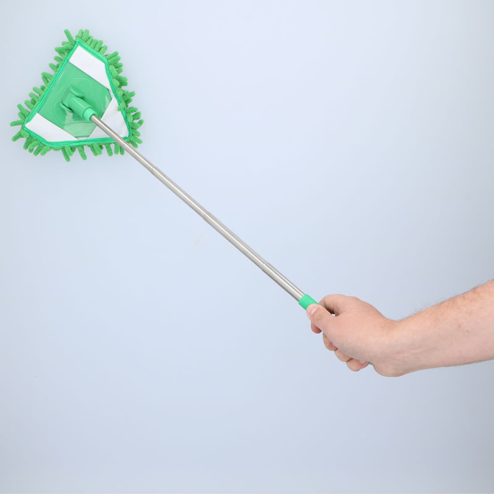 

Lifetime - teleskopowa miotełka, ściereczka do kurzu, frędzle z mikrofibry 34-96 cm (zielony)