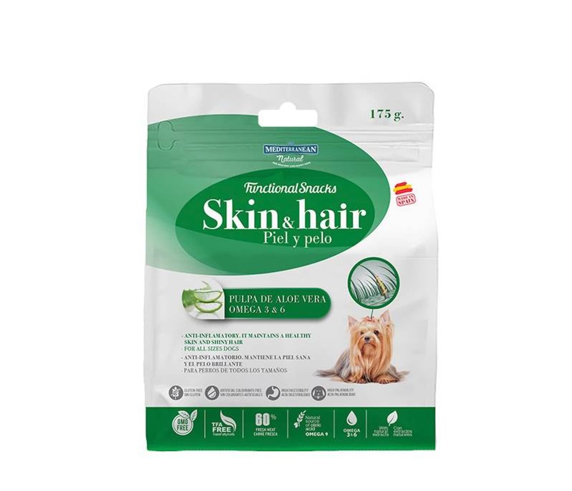 

MEDITERRANEAN NATURAL Functional Snack SKIN HAIR z aloesem 175g