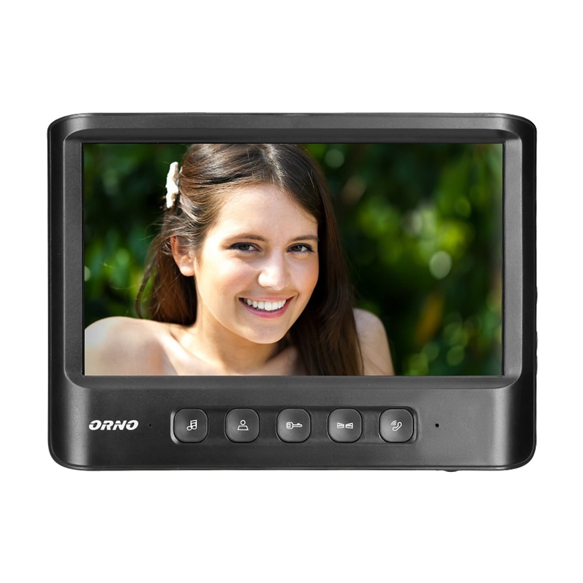 

Zestaw wideodomofonowy, bezsłuchawkowy, kolor, LCD 7", biały, IMAGO