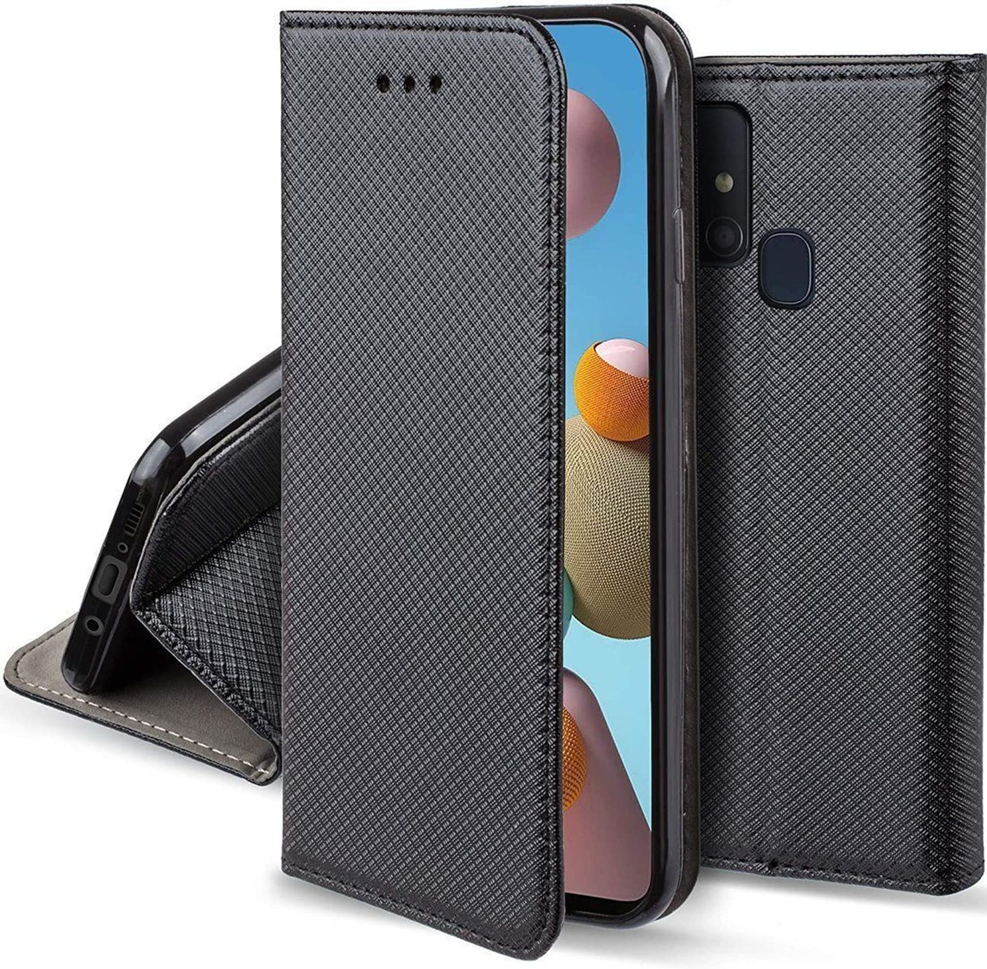 

Etui SAMSUNG GALAXY M21 portfel z klapką Flip Magnet czarne