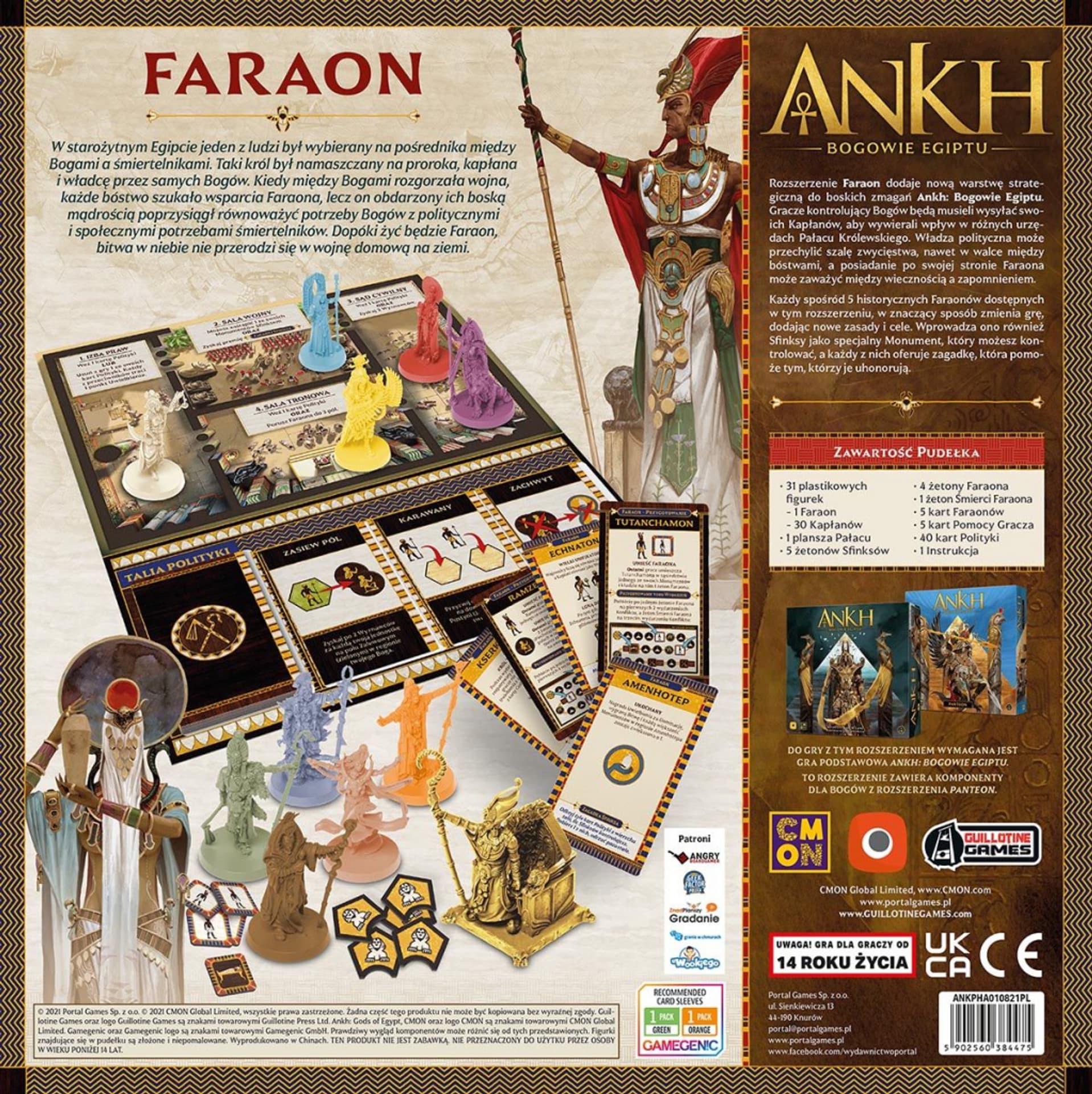 

GRA ANKH: FARAON - dodatek PORTAL GAMES