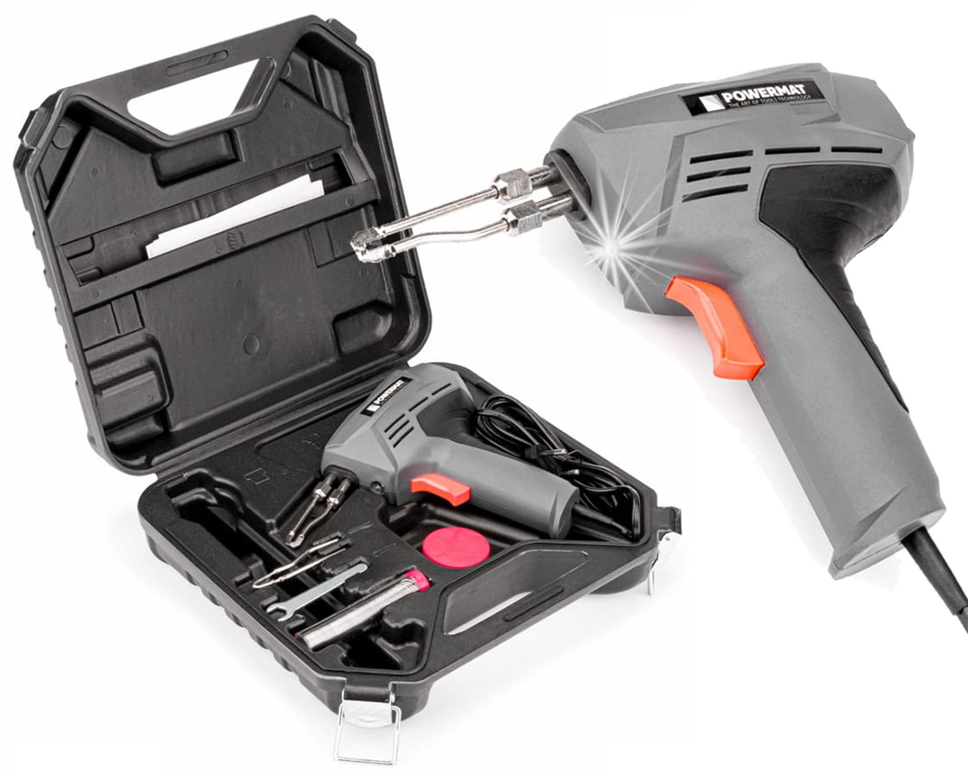 Lutownica transformatorowa 130W led PM-LT-130