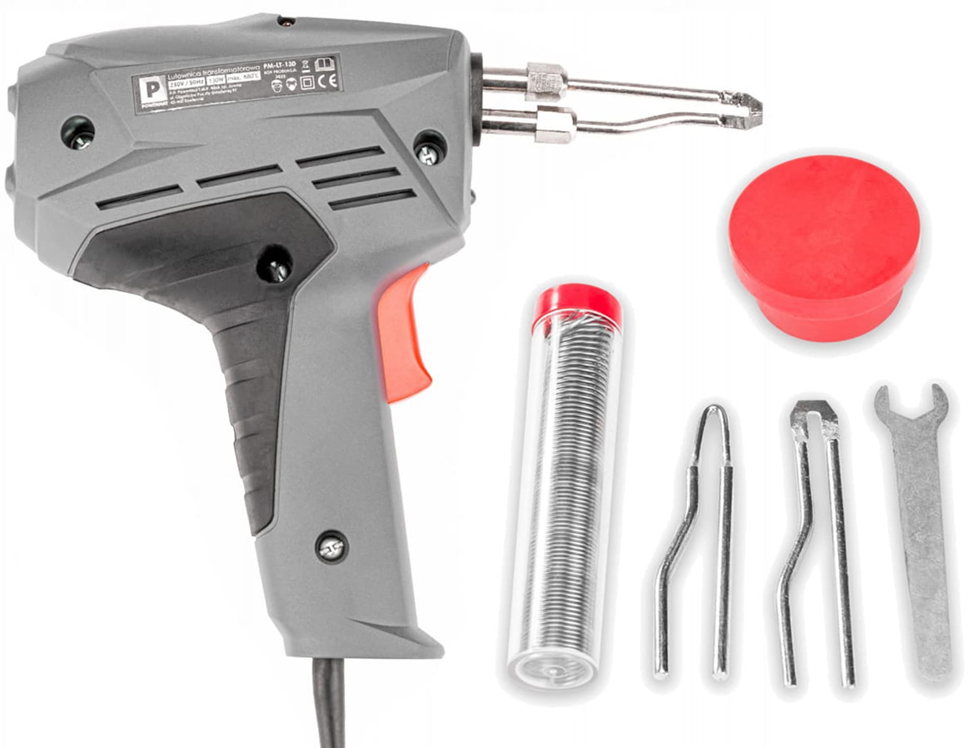 Lutownica transformatorowa 130W led PM-LT-130