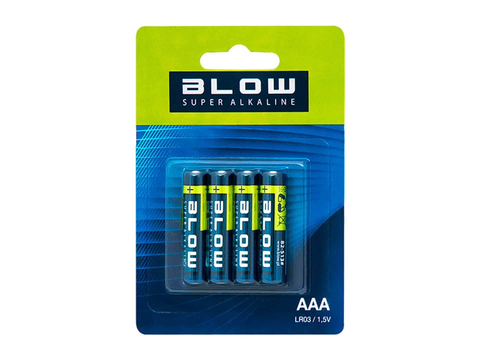 

Baterie alkaliczne Blow Super Alkaline AAA LR3 (4 sztuki)