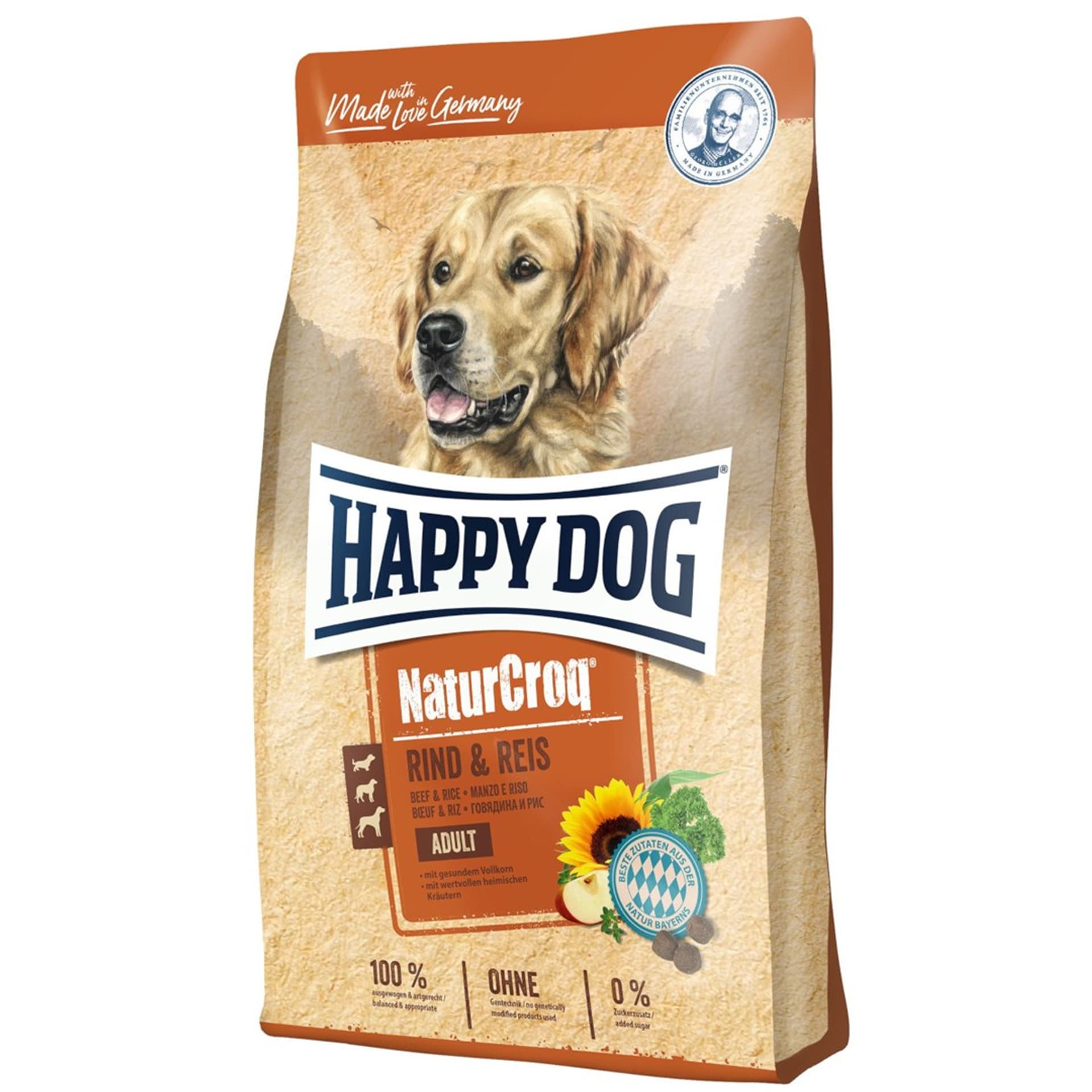 

Happy Dog Naturcroq Wołowina/Ryż 15kg