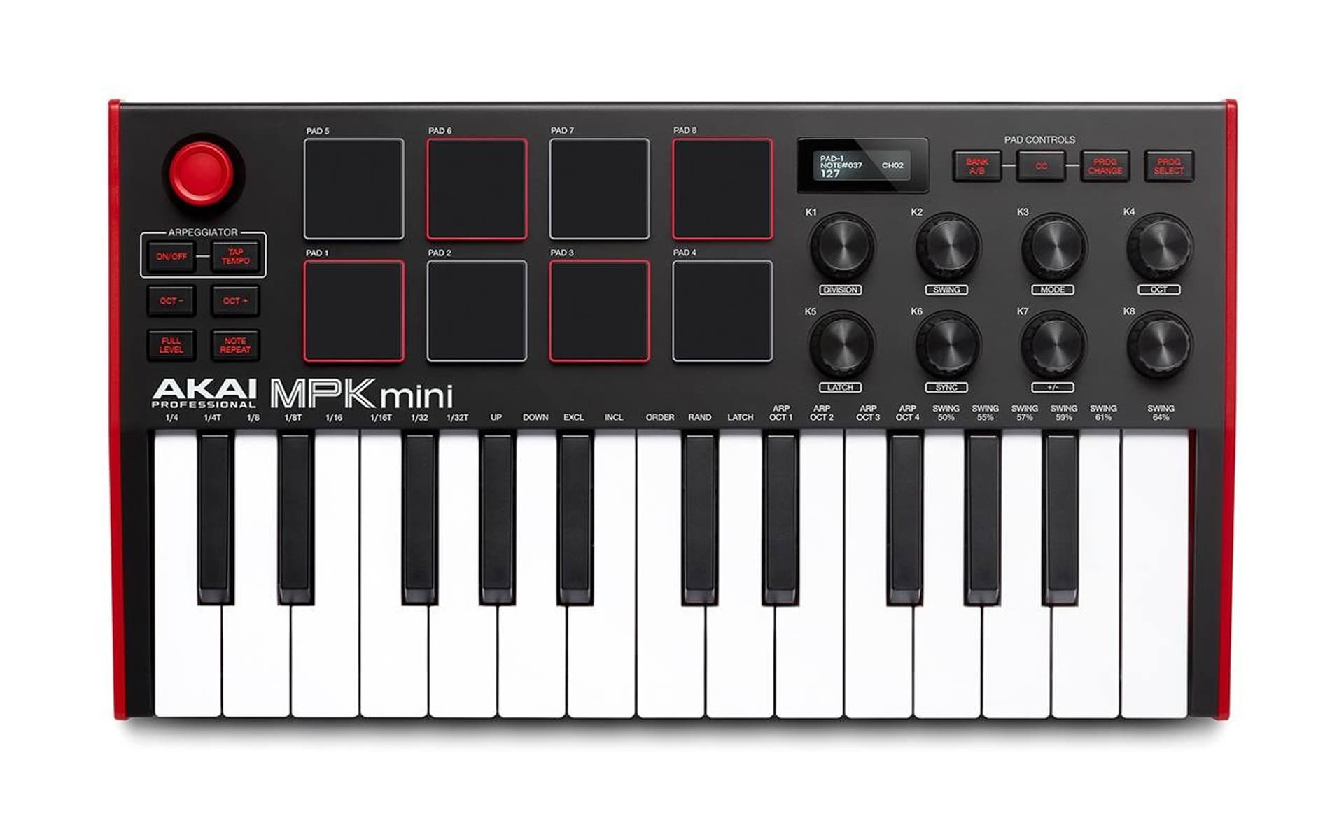 

AKAI MPK MINI 3 - Mini klawiatura sterująca